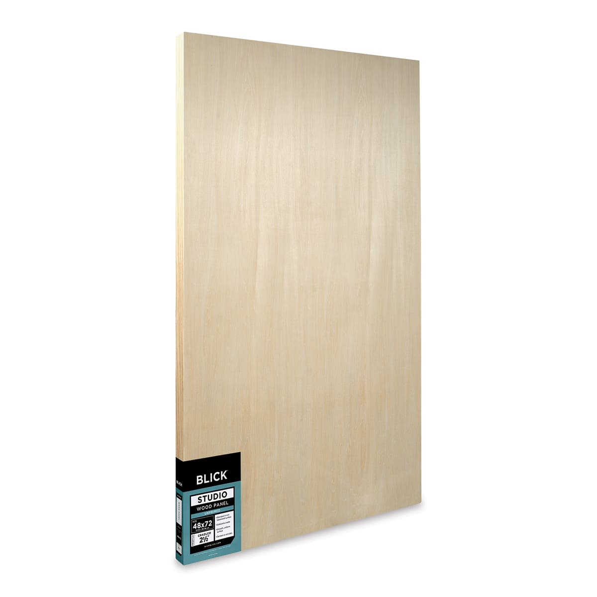 Blick Studio Artists' Wood Panels - Extra Deep Cradle Panel, 48" x 72", 2-1/2" Cradle