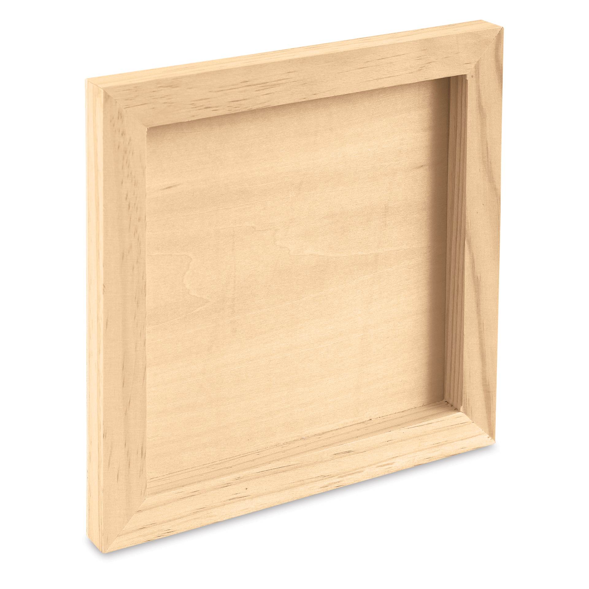 Blick Studio Artists' Wood Panel - Flat Cradle, 10" x 10", 7/8" Cradle, back