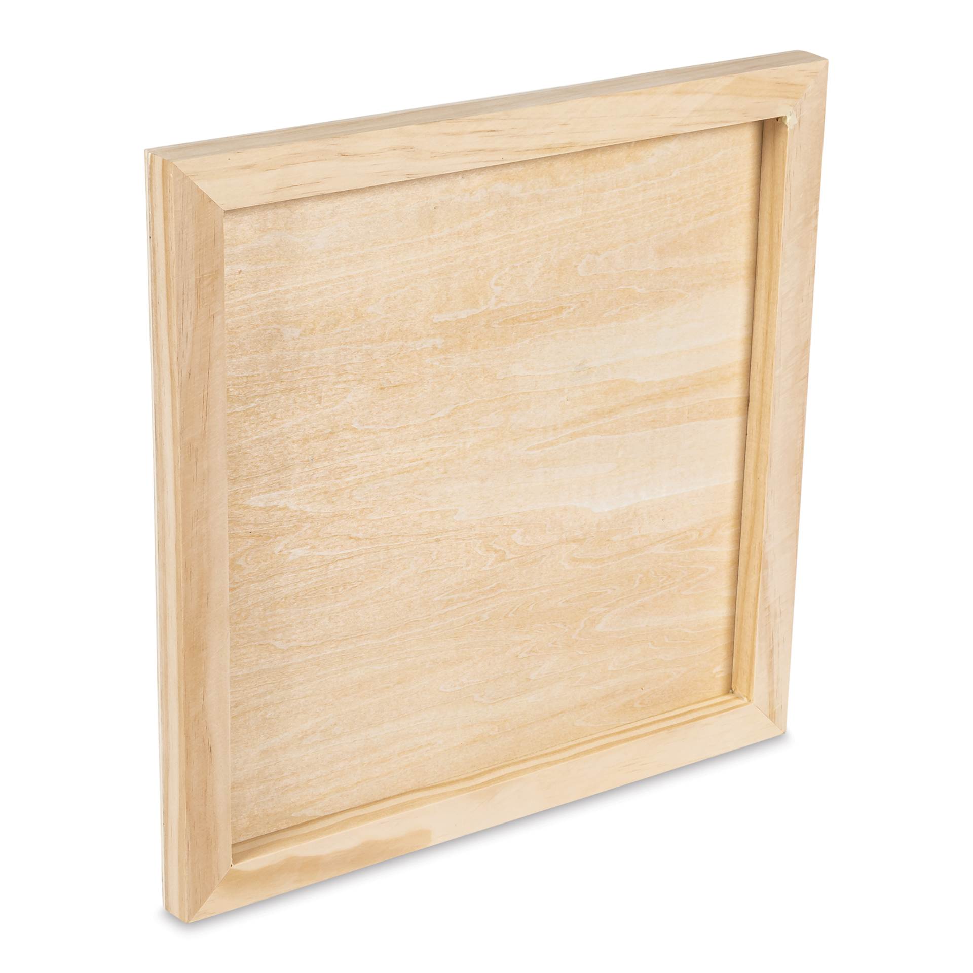 Blick Studio Artists' Wood Panel - Flat Cradle, 14" x 14", 7/8" Cradle, back