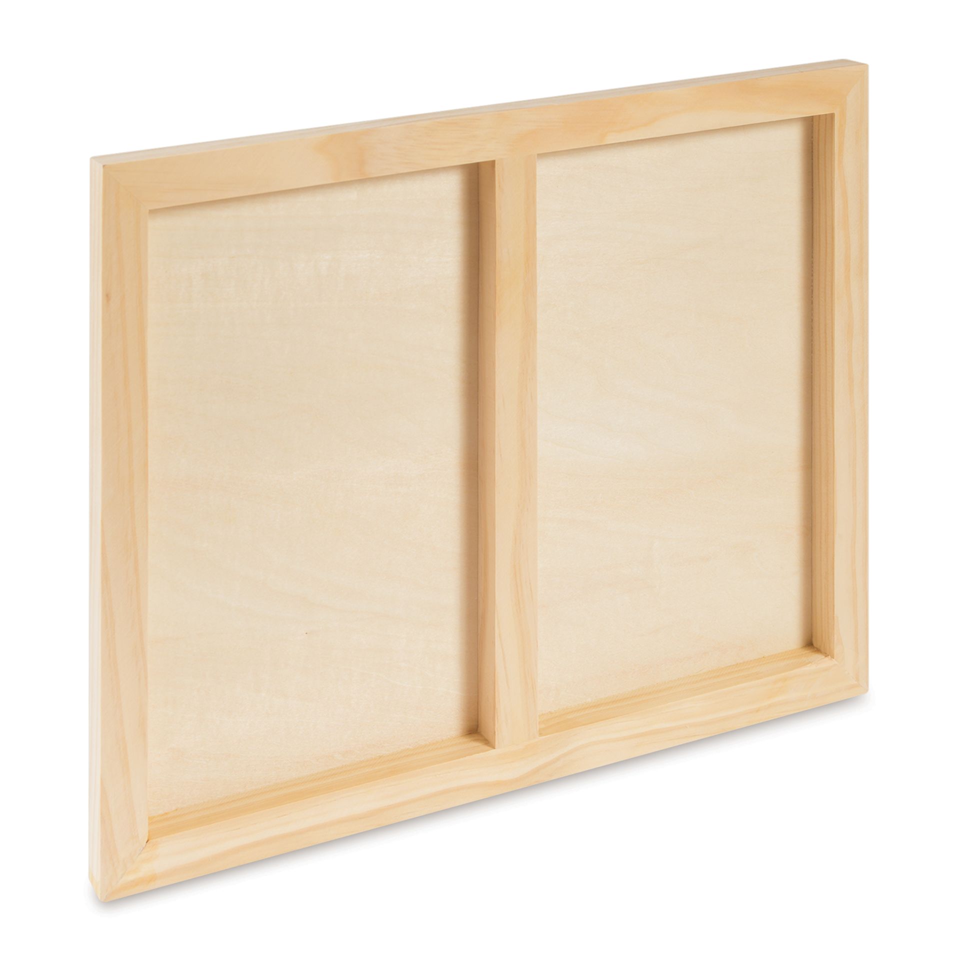 Blick Studio Artists' Wood Panel - Flat Cradle, 14" x 18", 7/8" Cradle, back