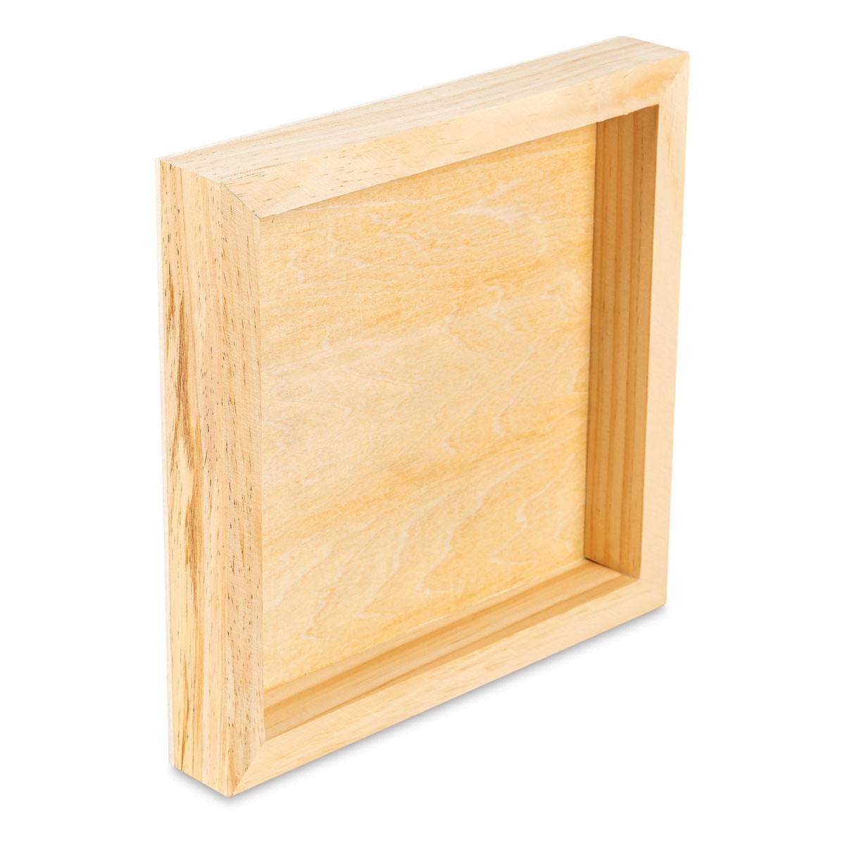 Blick Studio Artists' Wood Panels - Gallery Cradle, 10" x 10", 1-1/2" Cradle, back