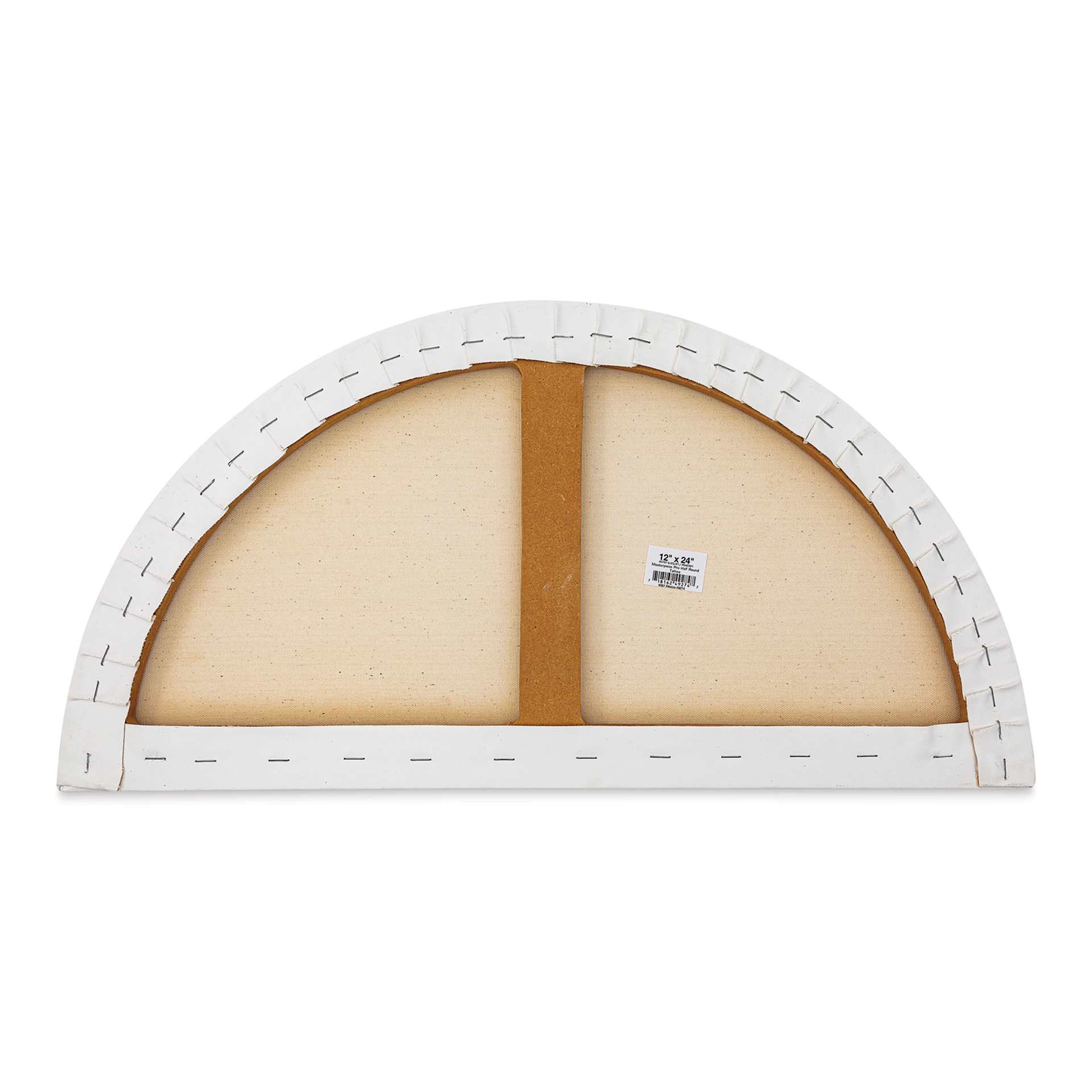 Masterpiece Tahoe Cotton Canvas Shape - Half Round, 12" x 24" back