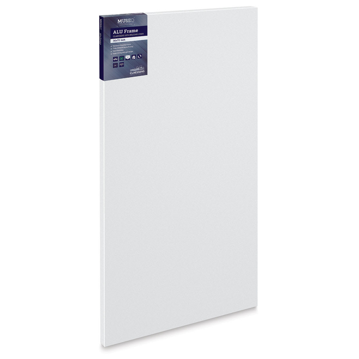 Museo Alu-Frame Claessens Belgian Linen Canvas - 36" x 72", 1-3/4" Depth