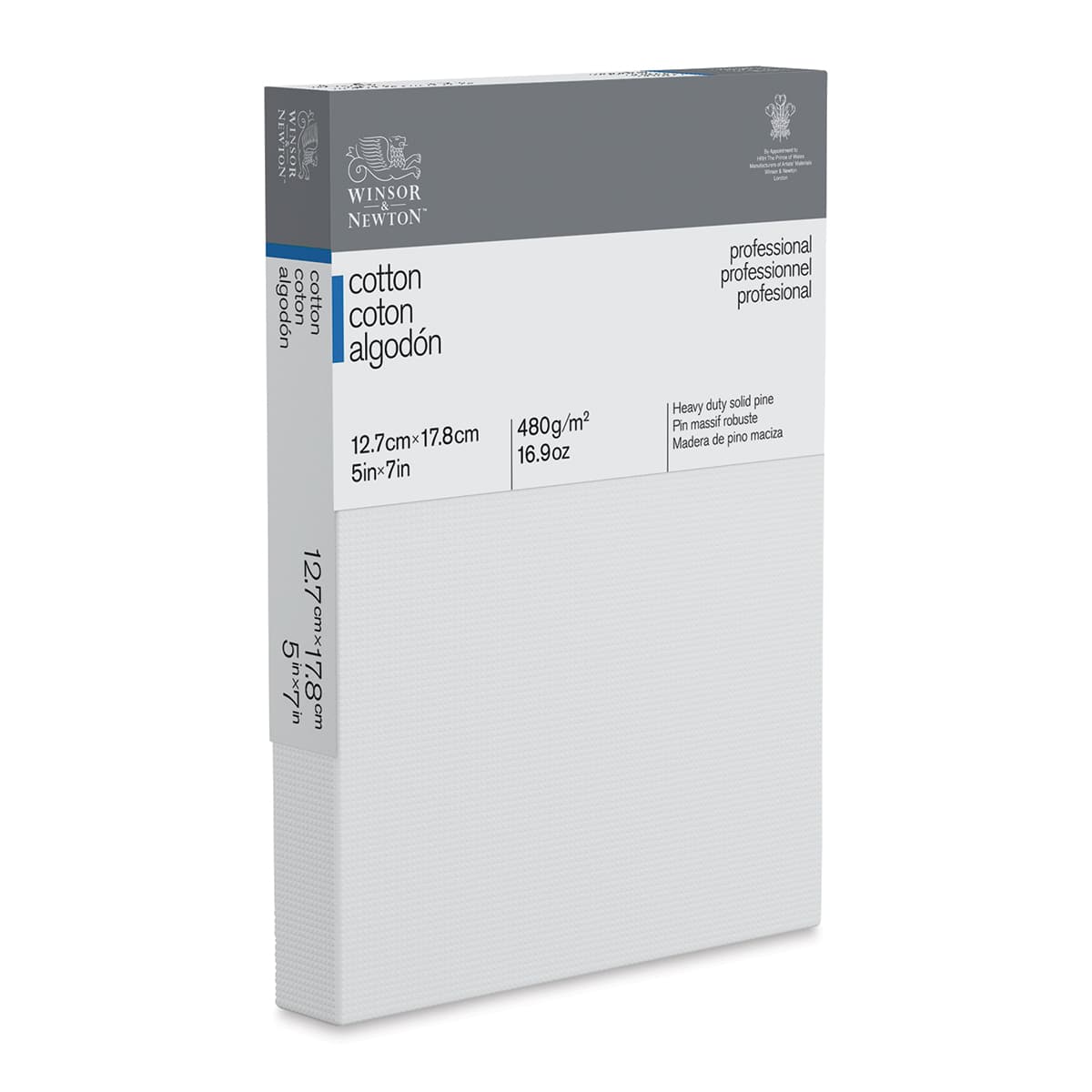 Winsor & Newton Professional Cotton Canvas - 5" x 7", Traditional Profile