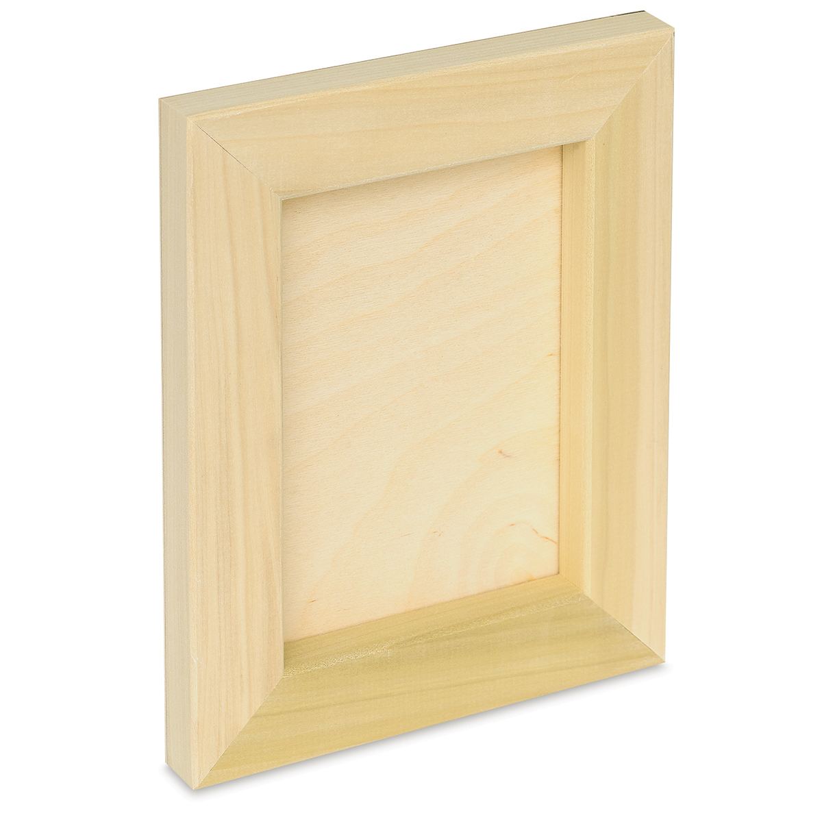 WaterMedia Panels - Angled view of back of 8" x 10" Panel
