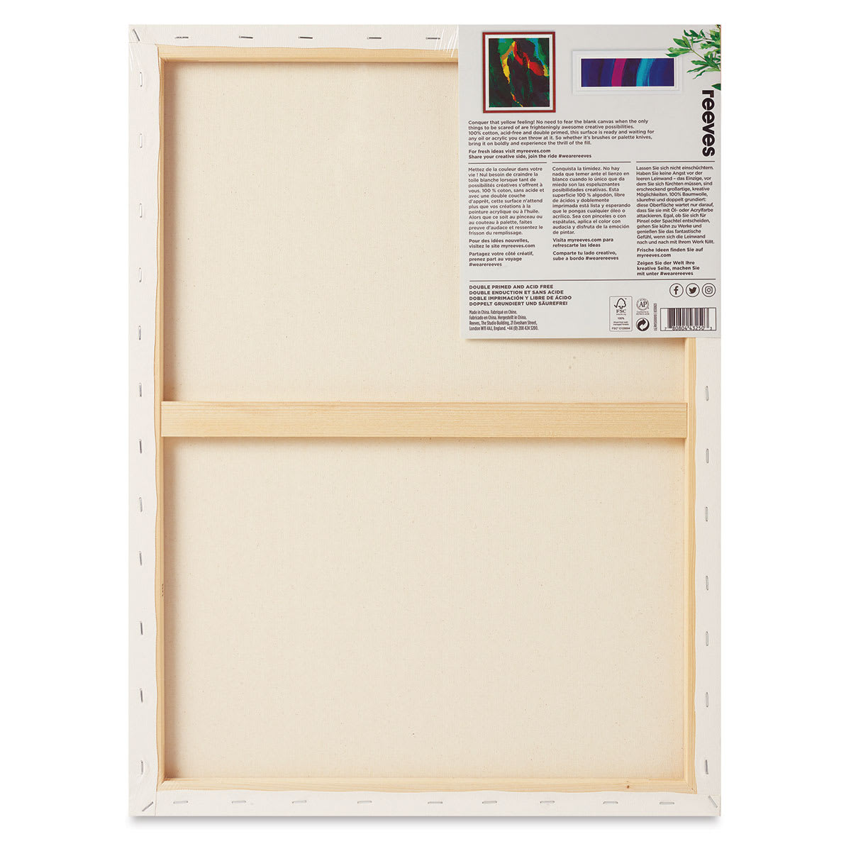 Reeves Cotton Stretched Canvas