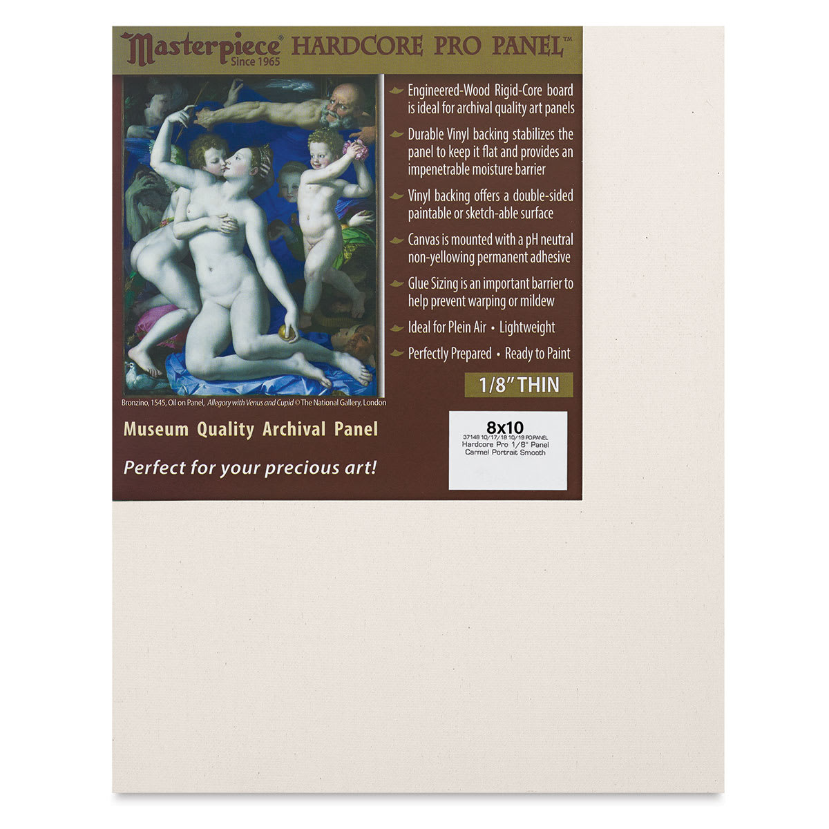 Masterpiece Carmel Hardcore Pro Canvas Panel - 8" x 10"