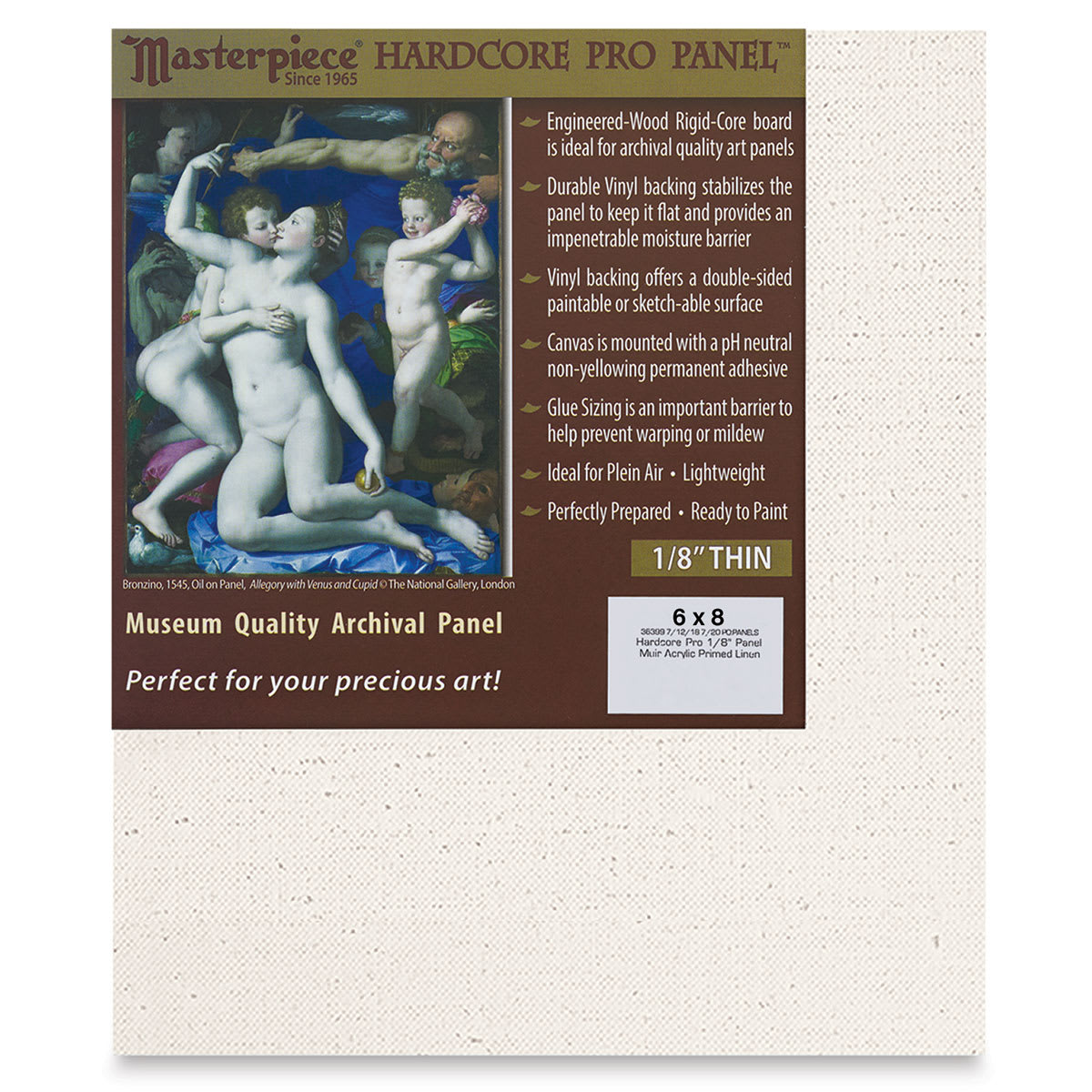 Masterpiece Muir Hardcore Pro Canvas Panel - 6" x 8"