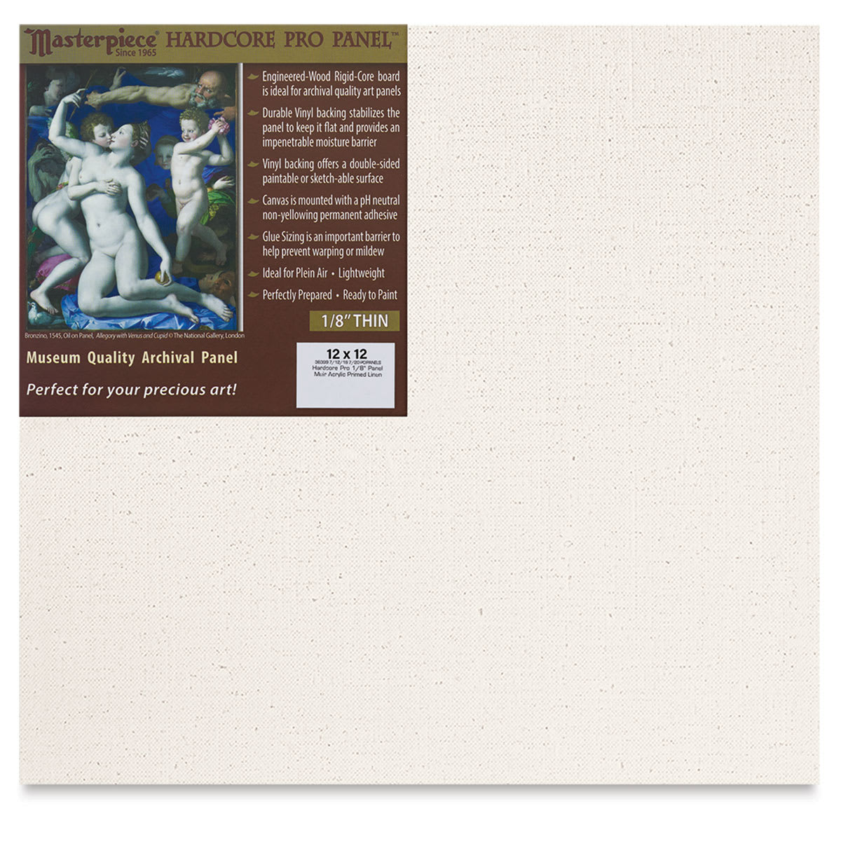Masterpiece Muir Hardcore Pro Canvas Panel - 12" x 12"