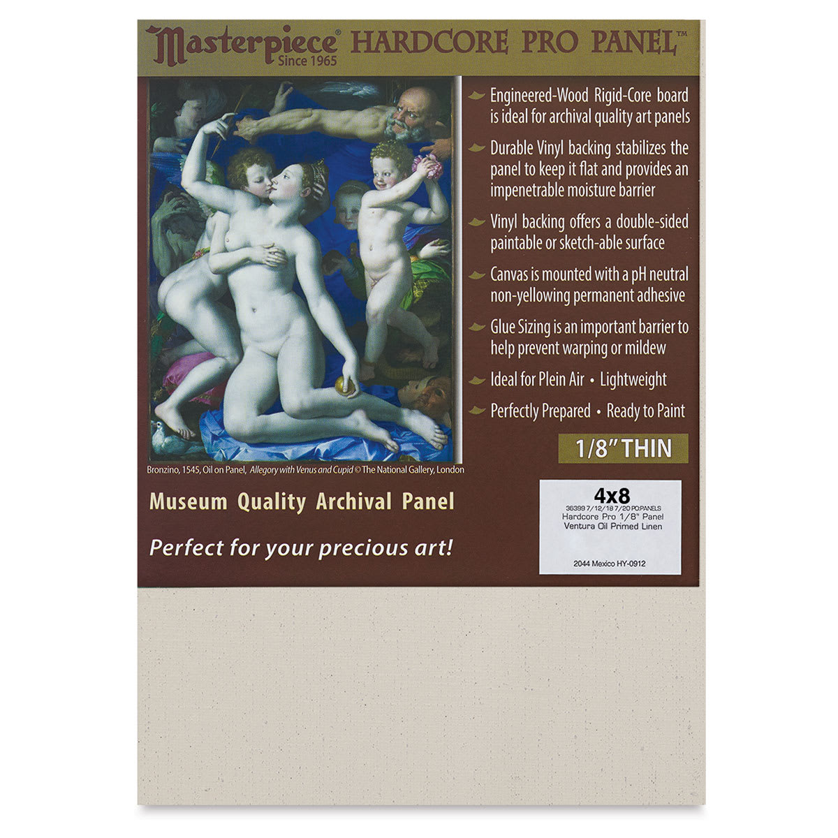 Masterpiece Ventura Hardcore Pro Canvas Panel - 4" x 8"