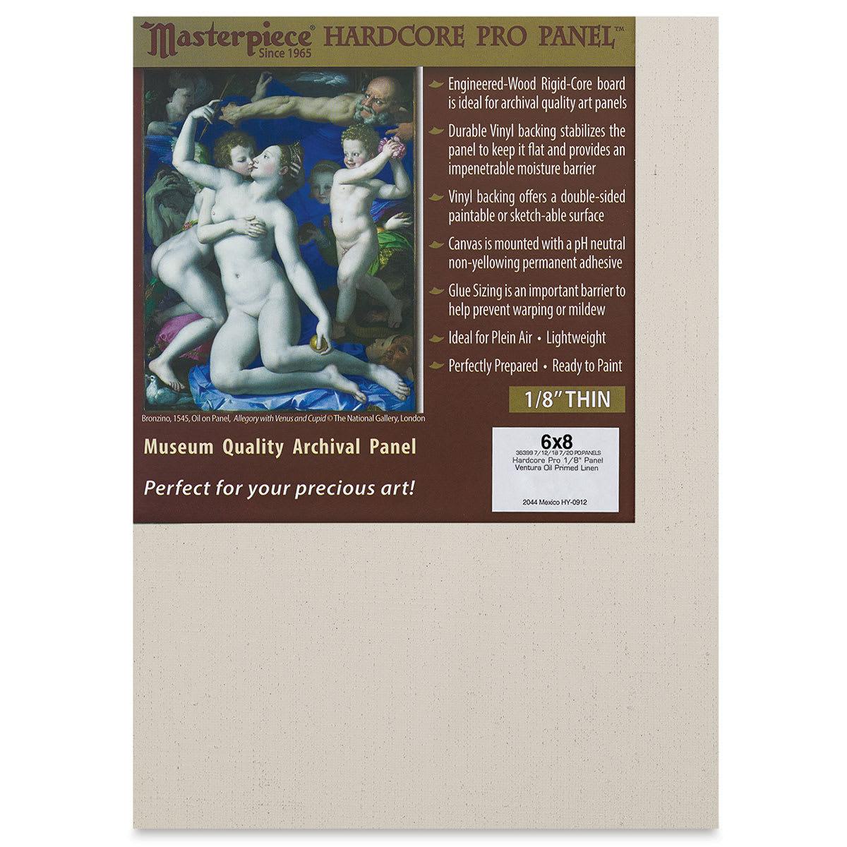 Masterpiece Ventura Hardcore Pro Canvas Panel - 6" x 8"
