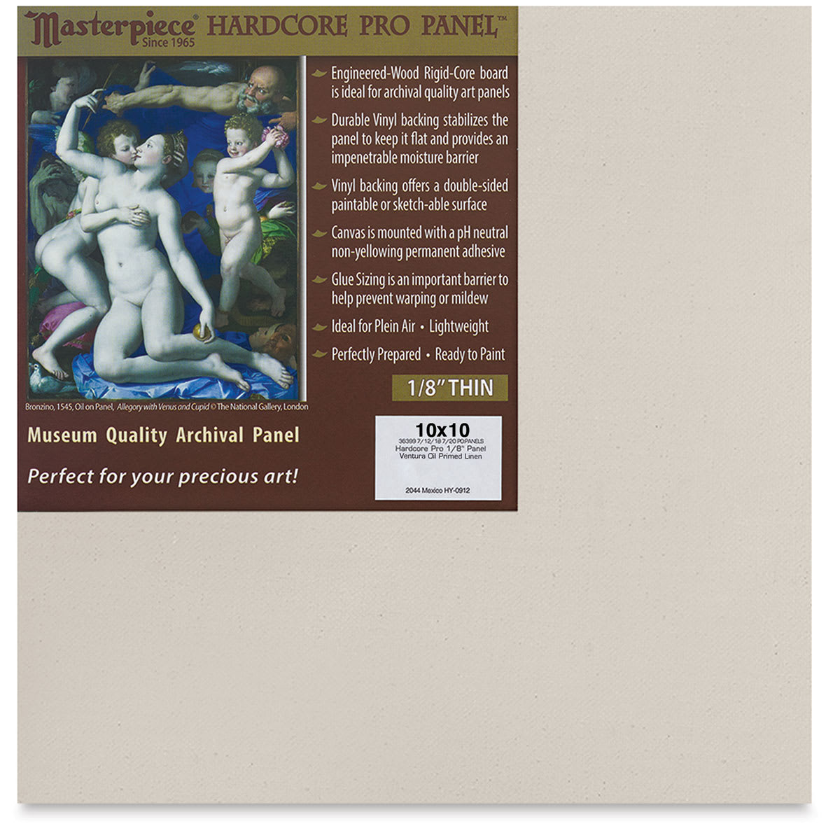 Masterpiece Ventura Hardcore Pro Canvas Panel - 10" x 10"