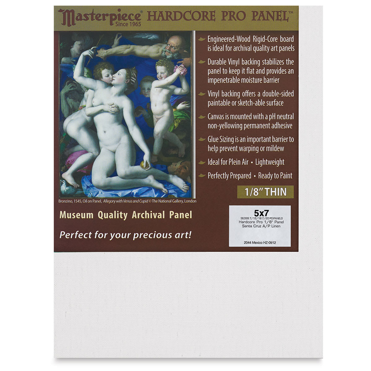 Masterpiece Santa Cruz Hardcore Pro Canvas Panel - 5" x 7"