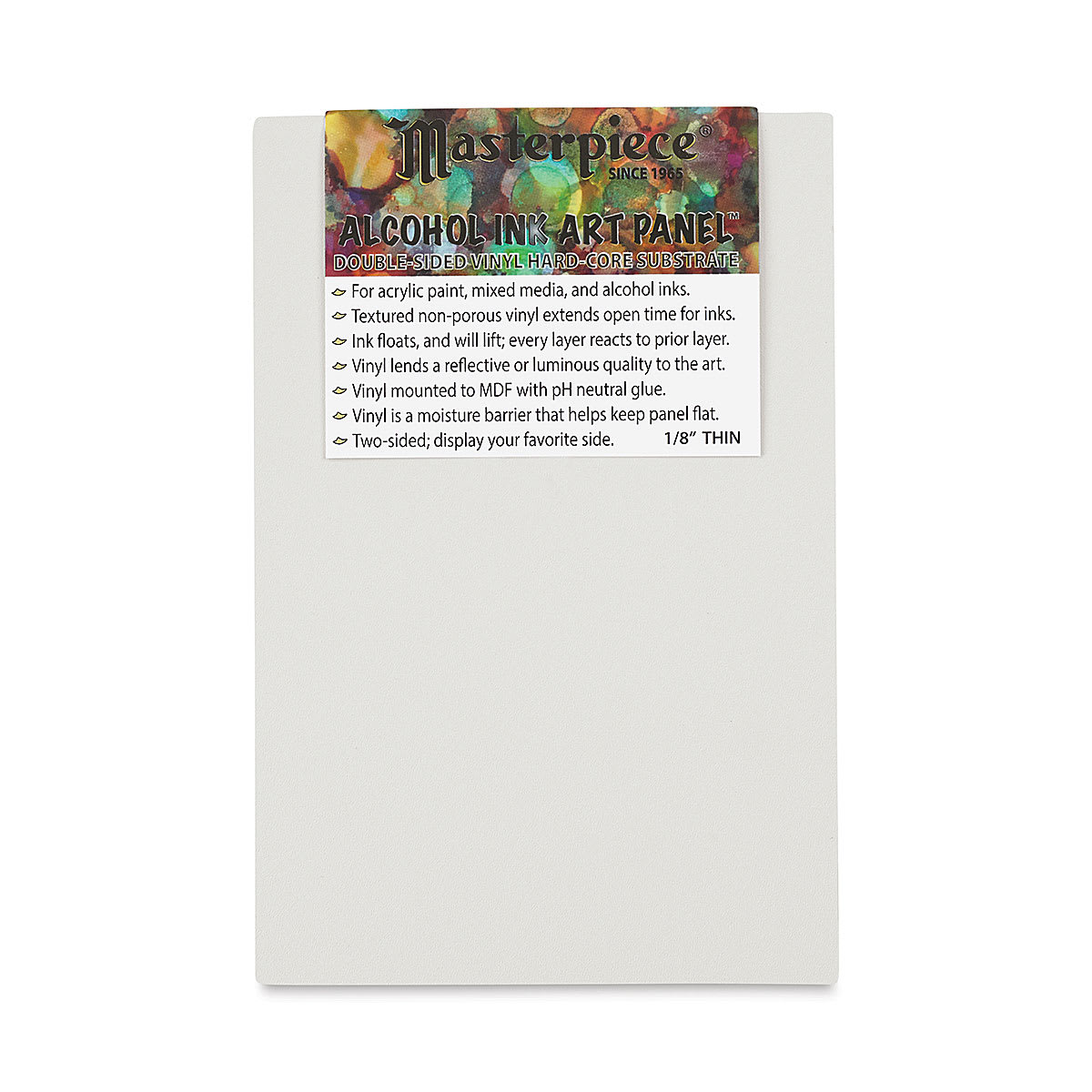 Masterpiece Alcohol Ink Art Panels - 4" x 6", Pkg of 3 front 
