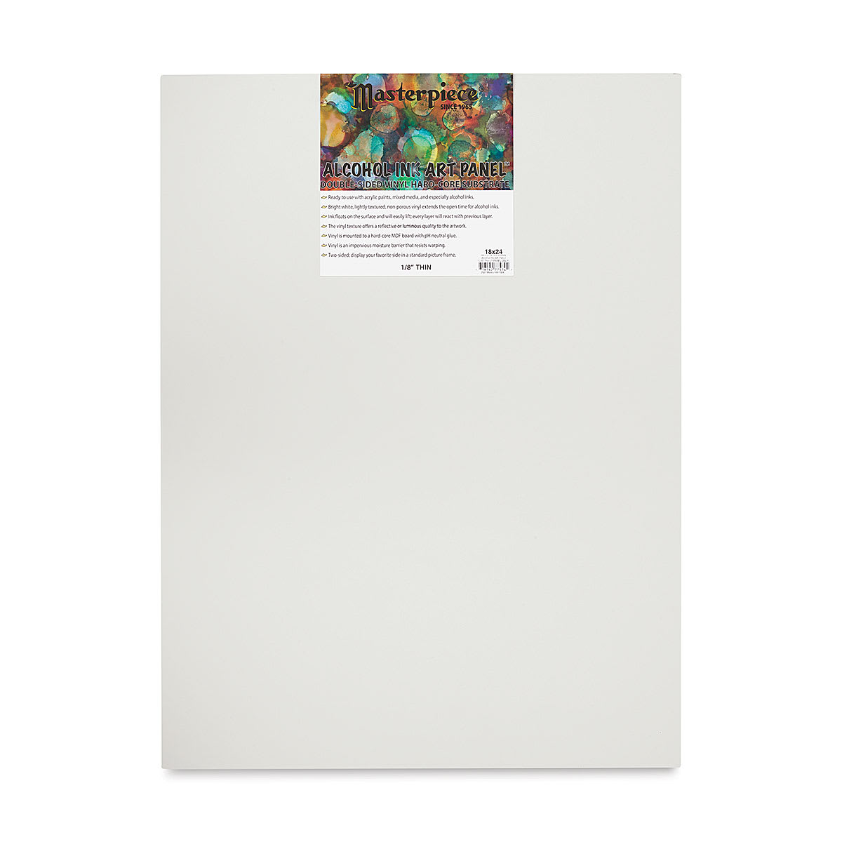 Masterpiece Alcohol Ink Art Panel - 18" x 24", Single Panel front