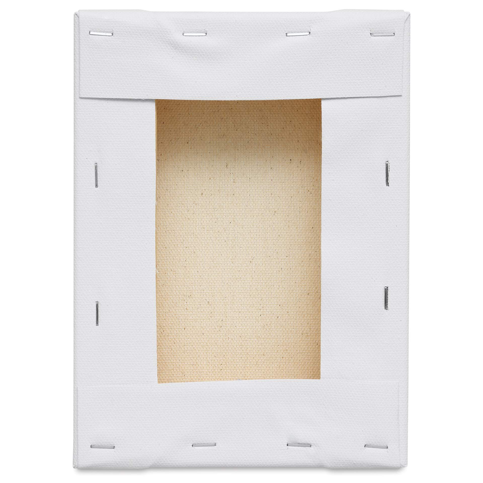 Fredrix Red Label Cotton Canvas - 6" x 8", Gallerywrap, back