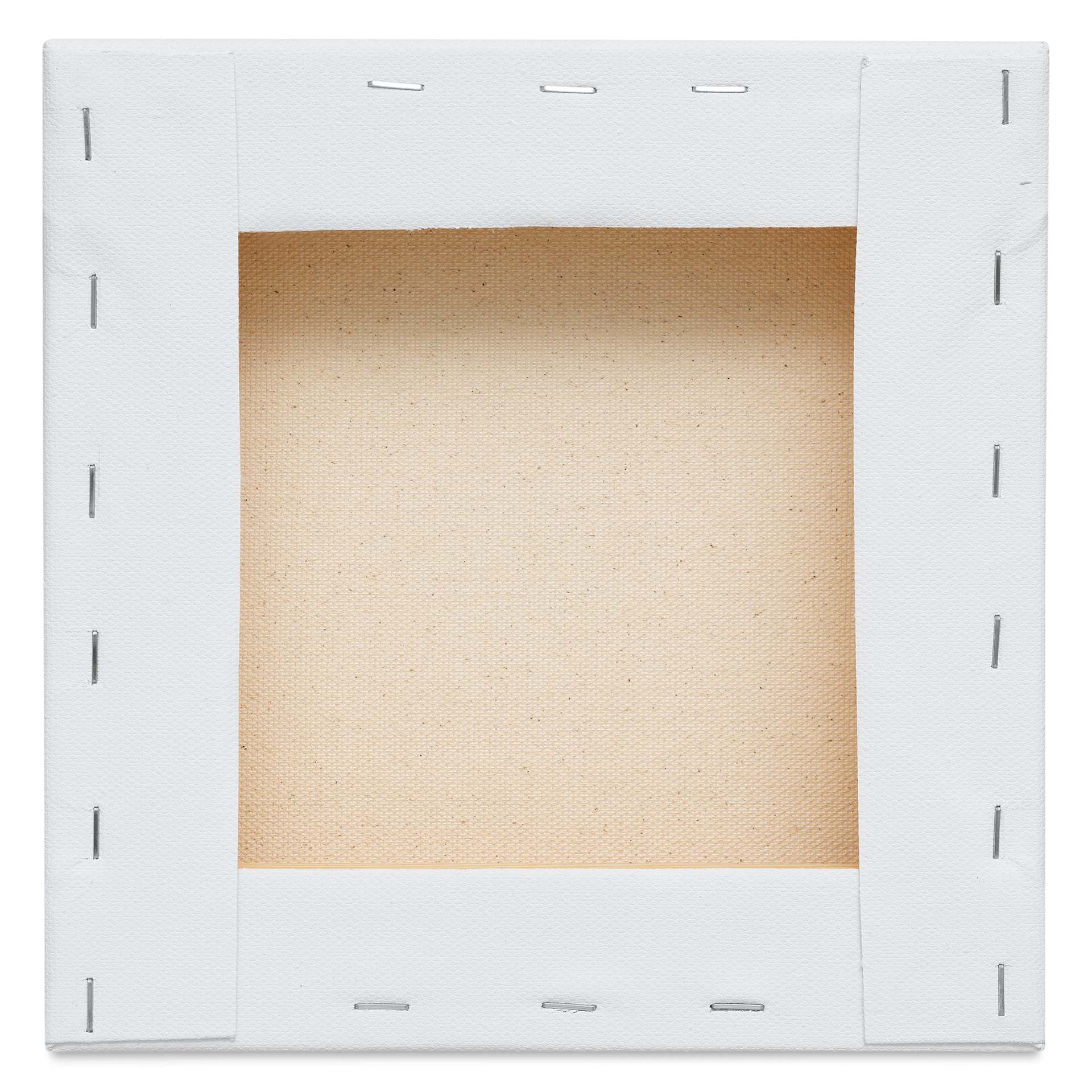 Fredrix Red Label Cotton Canvas - 8" x 8", Gallerywrap, back