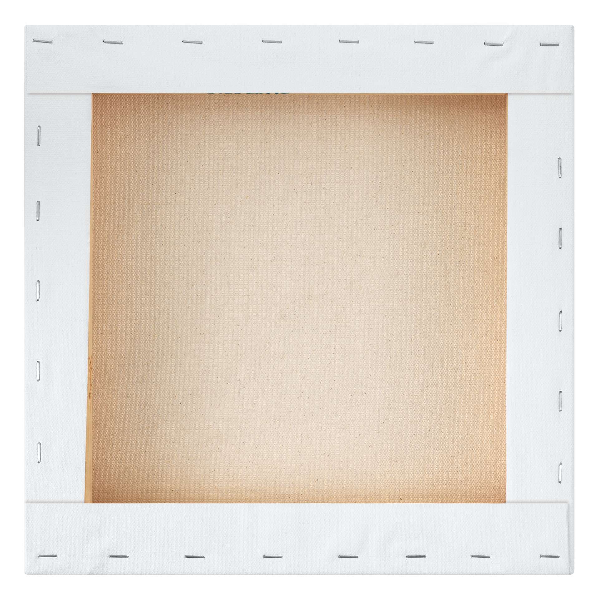 Fredrix Red Label Cotton Canvas - 12" x 12", Gallerywrap, back