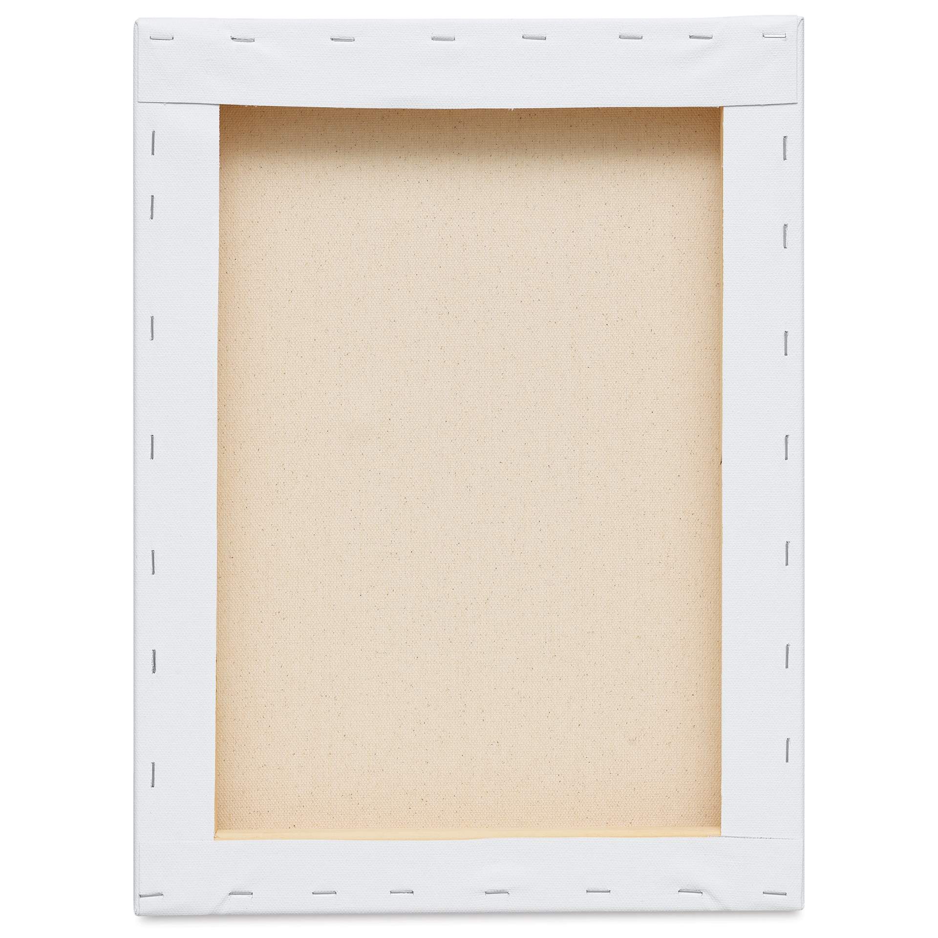 Fredrix Red Label Cotton Canvas - 12" x 16", Gallerywrap, back
