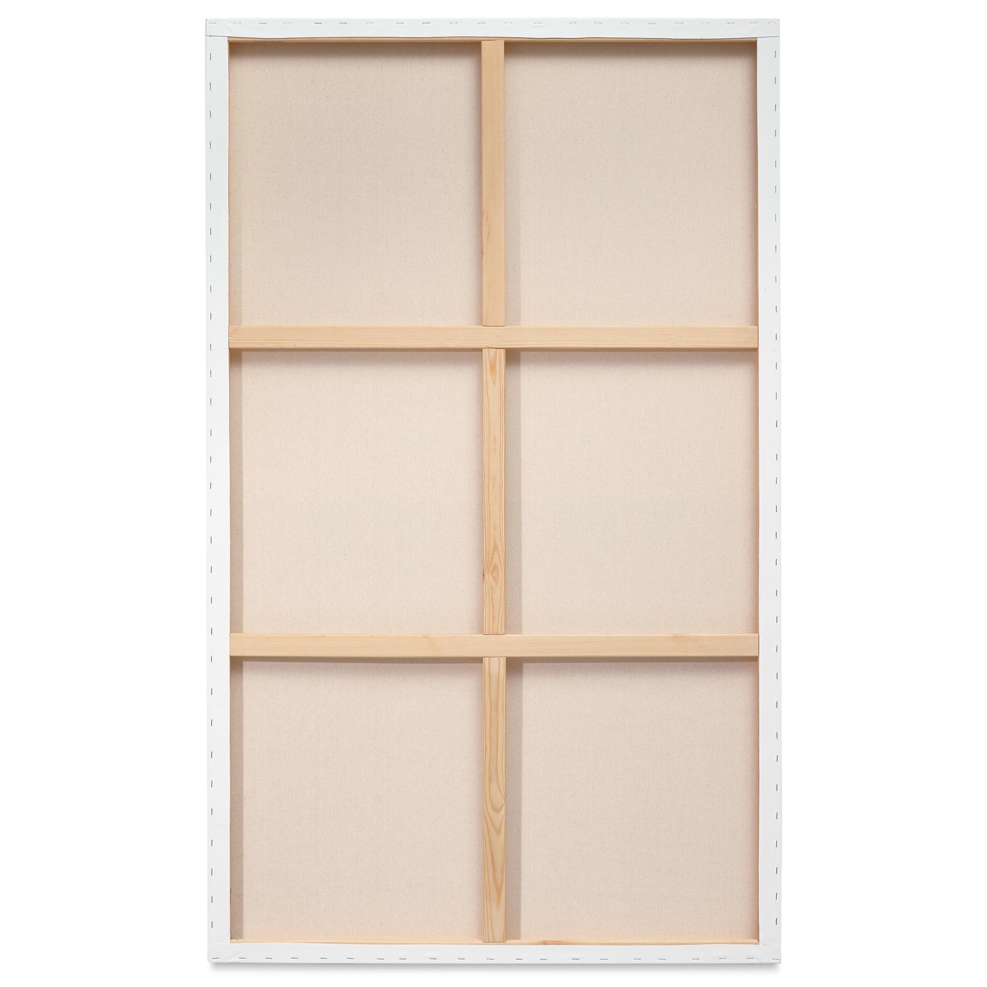 Fredrix Red Label Cotton Canvas - 36" x 60", Gallerywrap, back