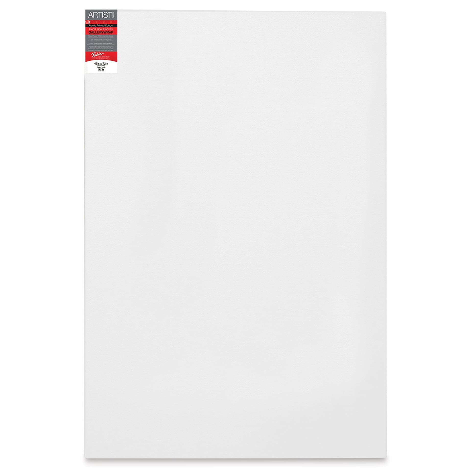 Fredrix Profile Cotton Canvas - 48" x 72", Gallerywrap