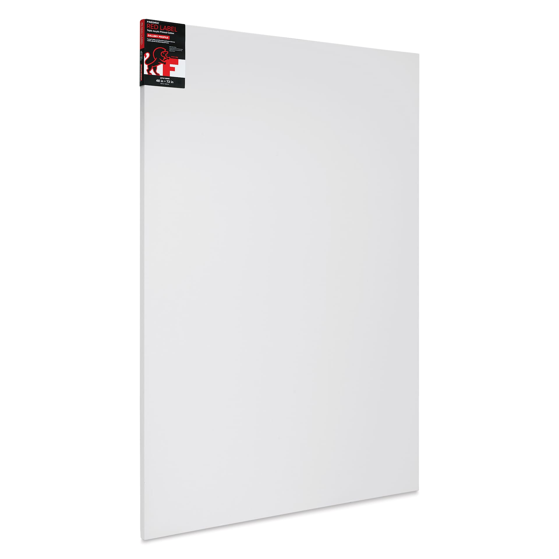 Fredrix Red Label Cotton Canvas - 48" x 72", Gallerywrap