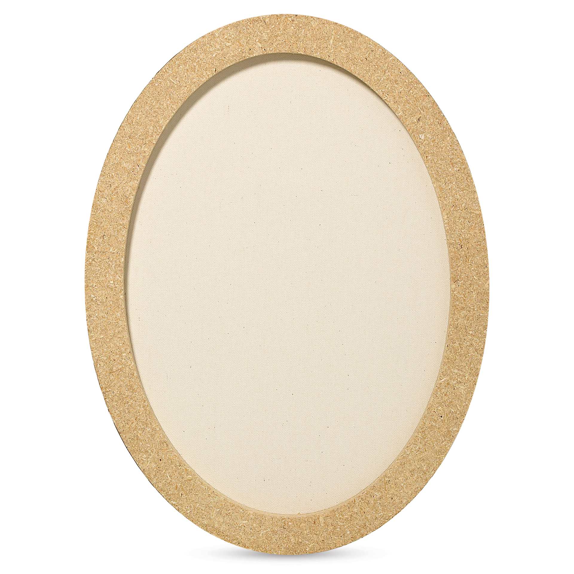 Fredrix Profile Cotton Canvas - 5" x 7", Oval back of canvas