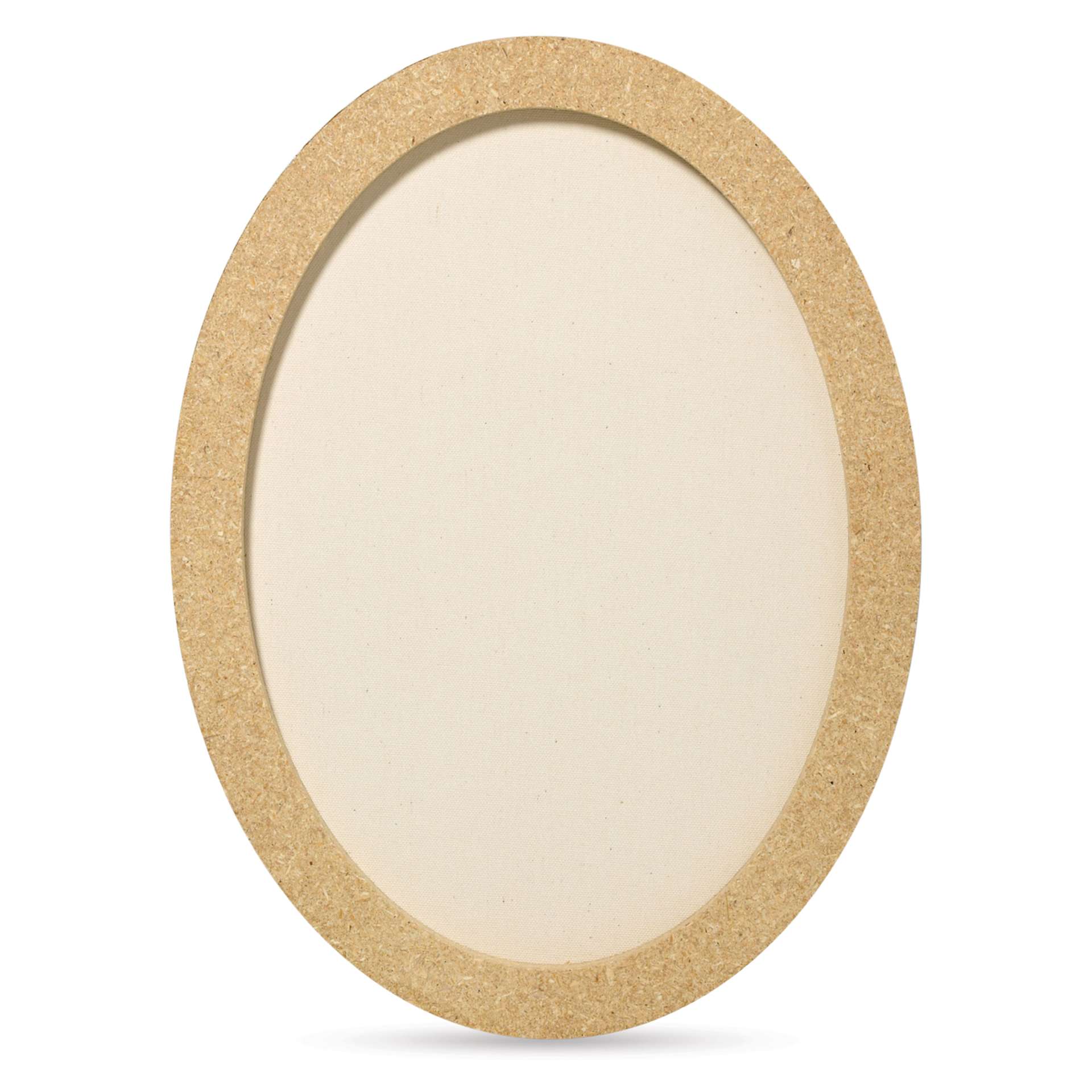 Fredrix Profile Cotton Canvas - 12" x 16", Oval back of canvas