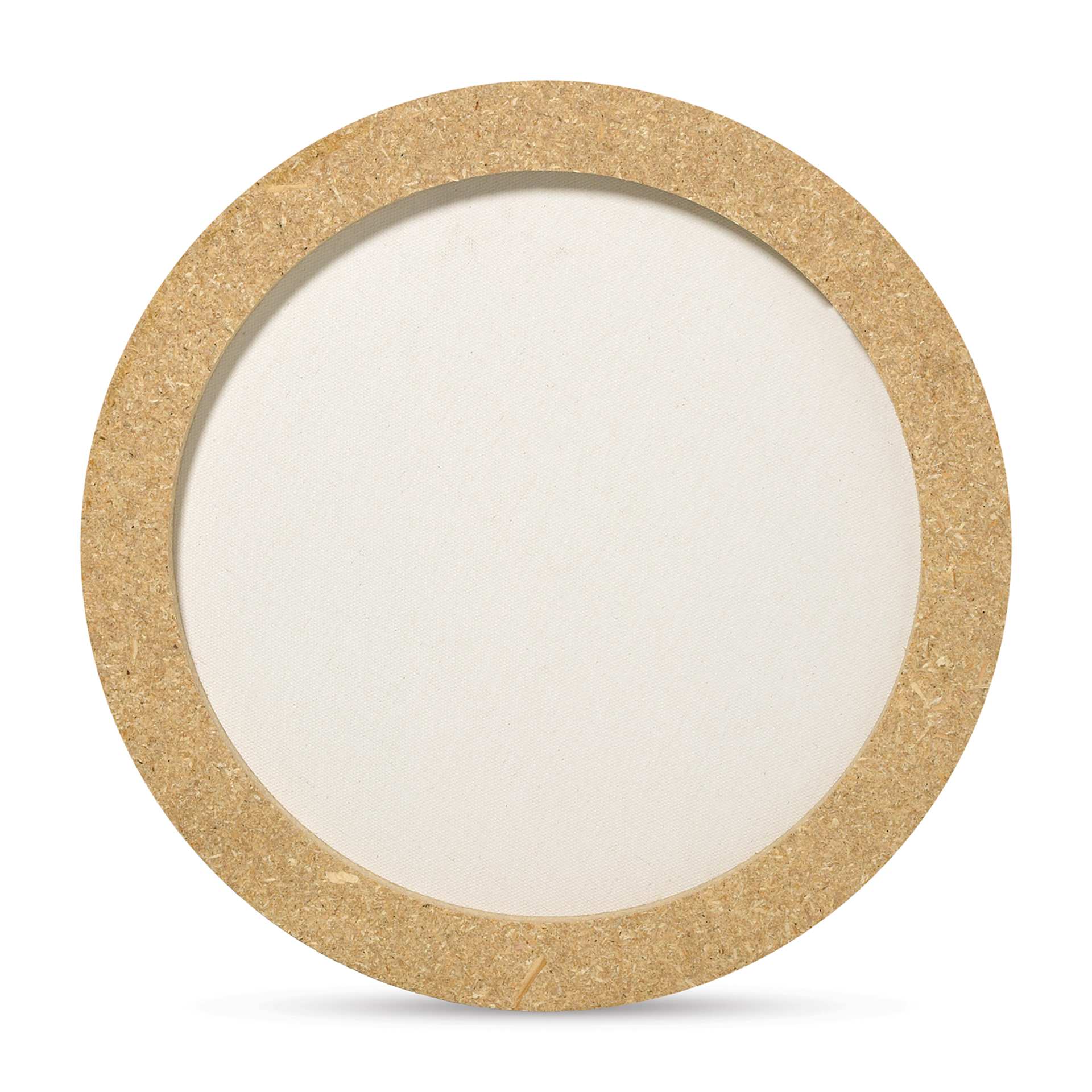 Fredrix 5/8" Profile Cotton Canvas - 12", Round (Back of canvas)