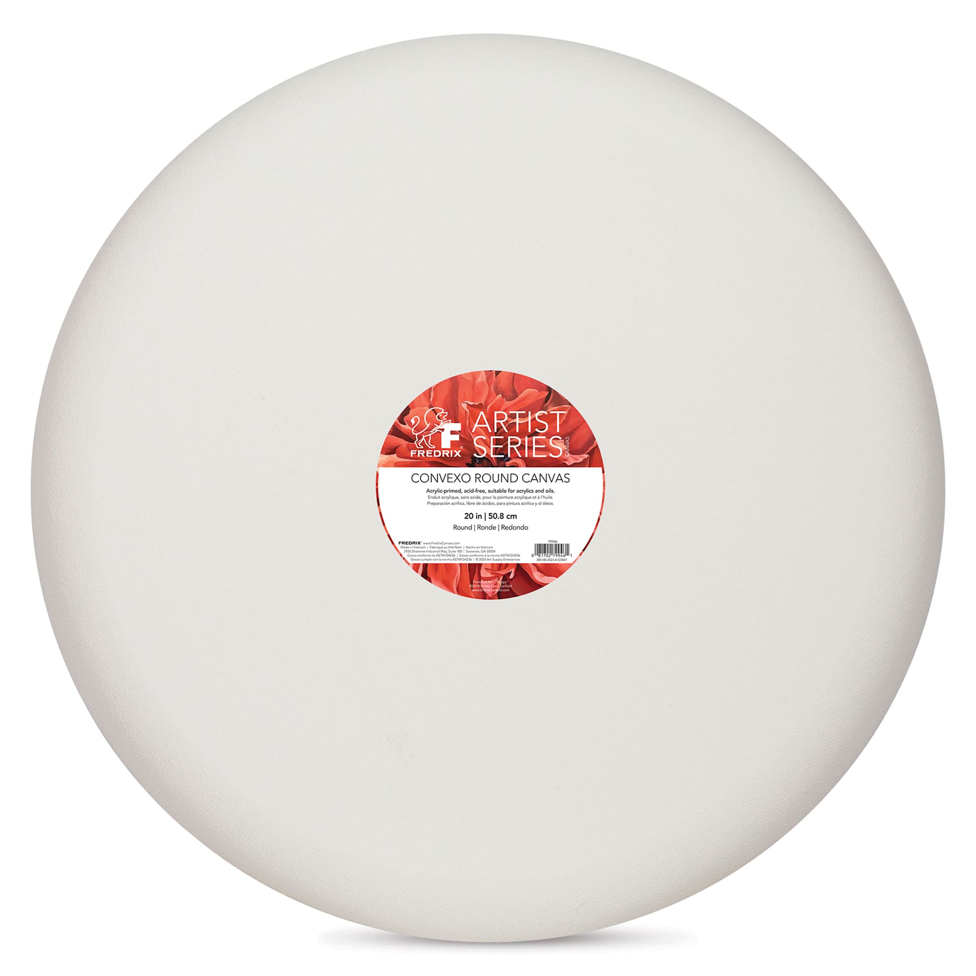 Fredrix Convexo Canvas - 20", Round