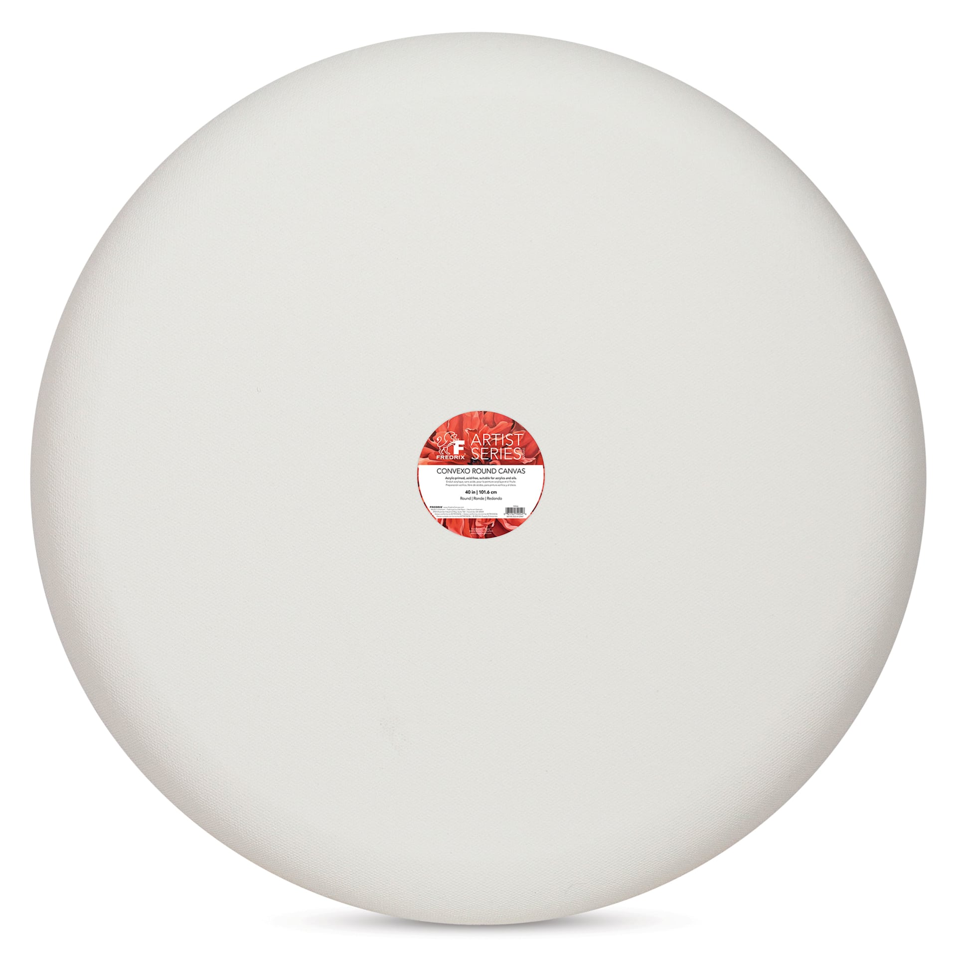 Fredrix Convexo Canvas - 40", Round