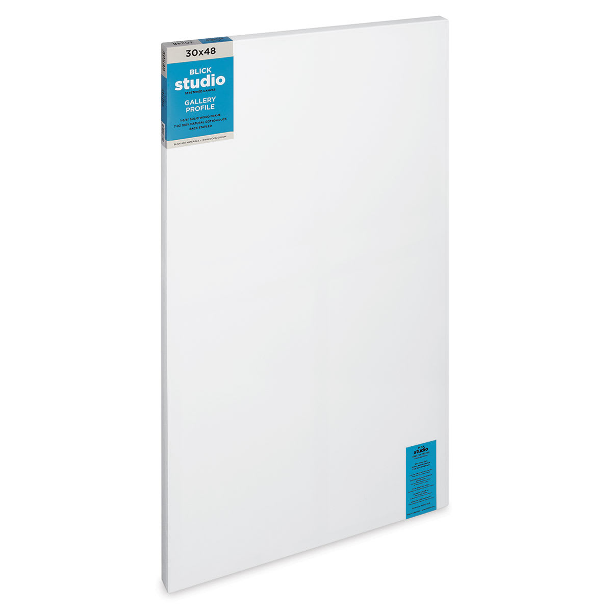 Blick Studio Stretched Cotton Canvas - Gallery Profile, 30" x 48" (side view)