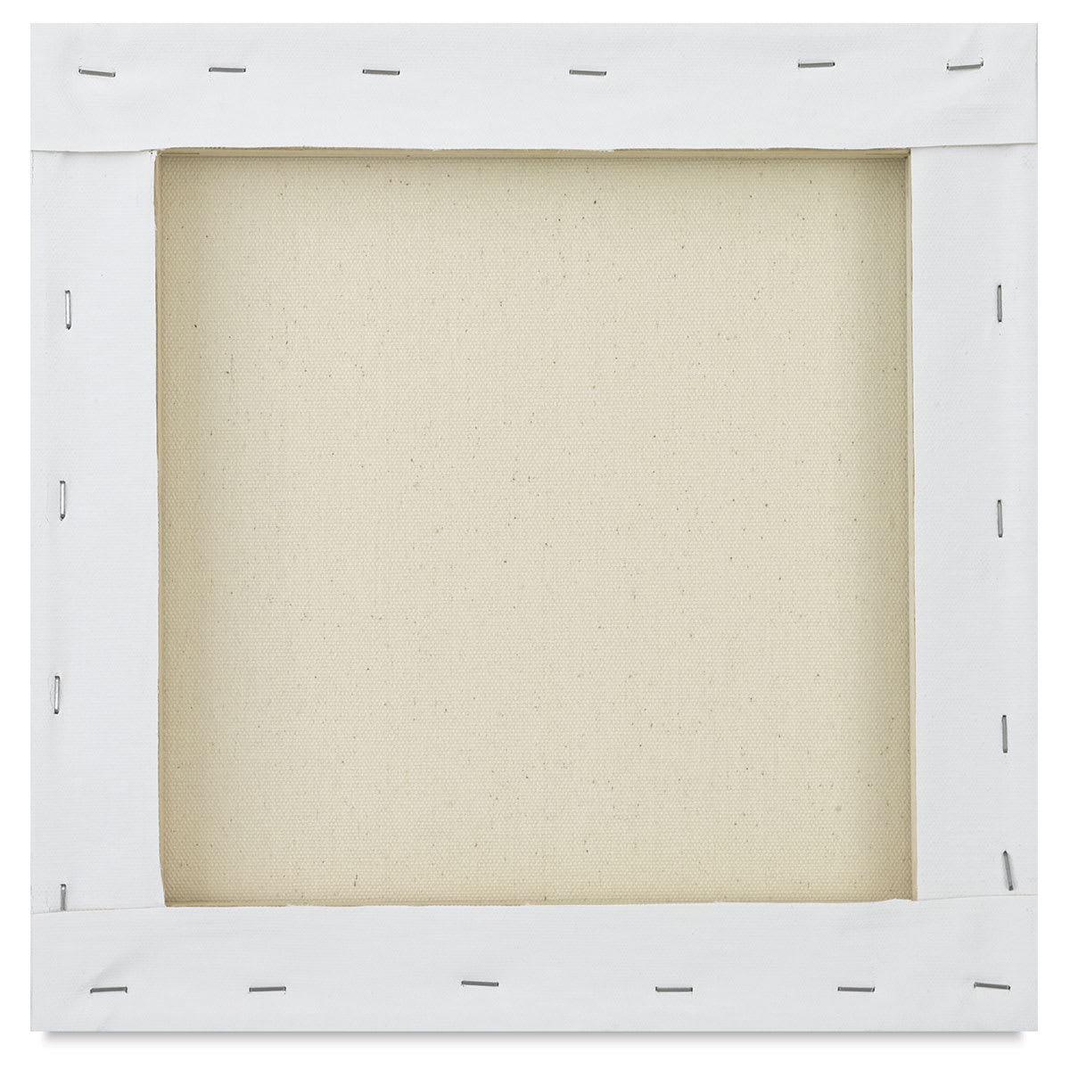 Blick Studio Stretched Cotton Canvas - Traditional Profile, 12" x 12" (back)