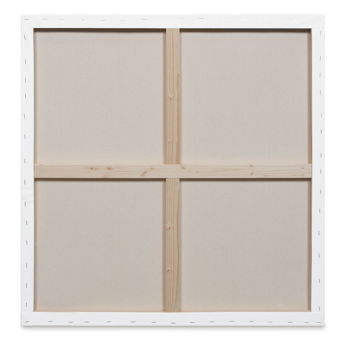 Blick Studio Stretched Cotton Canvas - Traditional Profile, 30" x 30" (back)