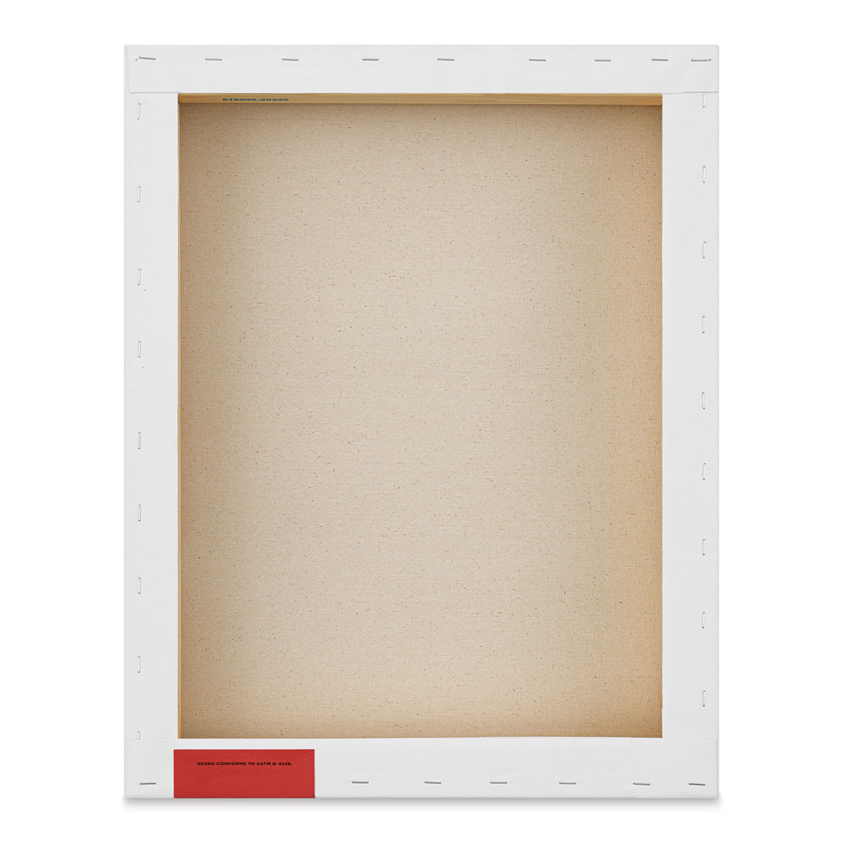 Blick Studio Stretched Cotton Canvas - 16" x 20", Museum Profile (back)