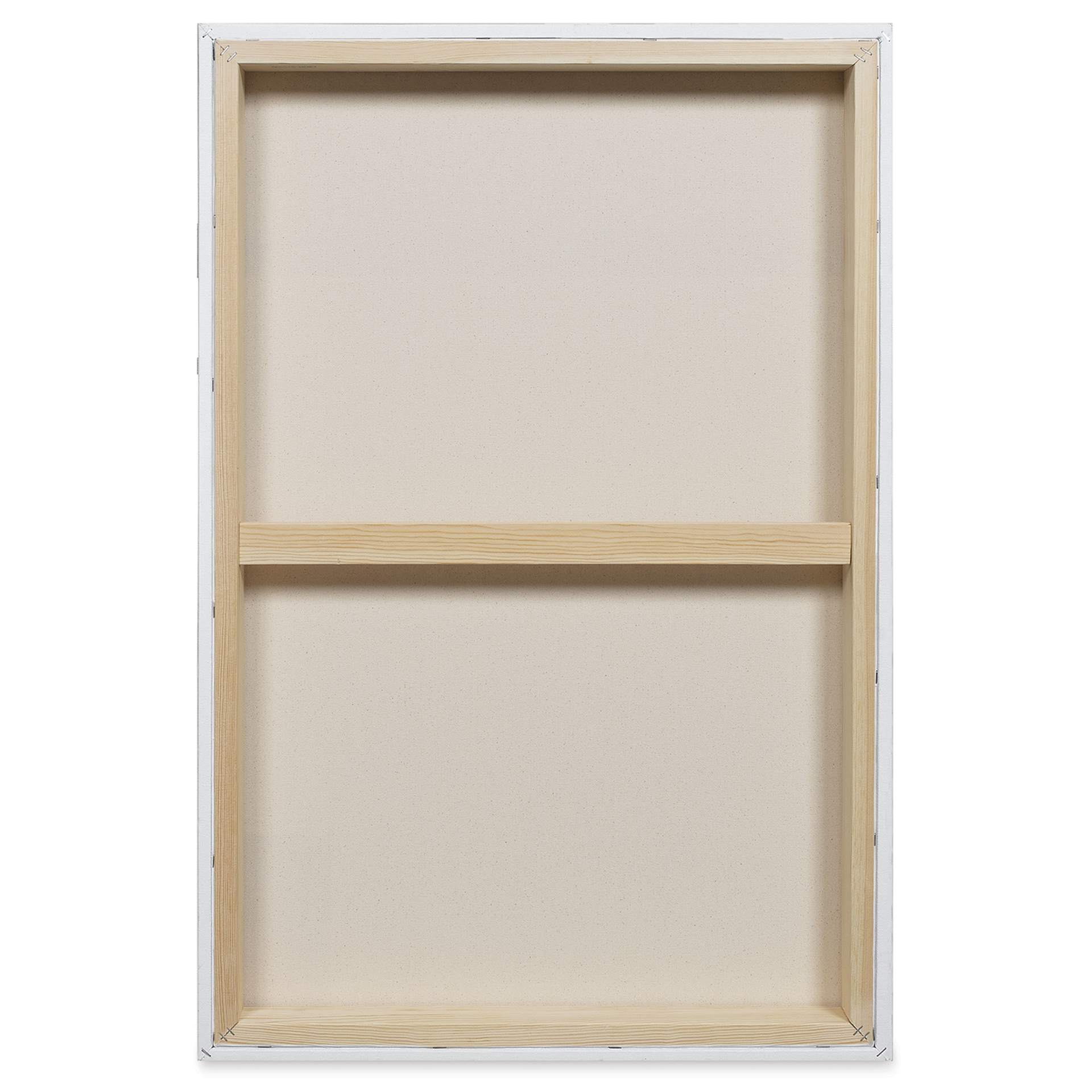 Blick Premier Stretched Cotton Canvas - Museum Profile, Splined, 24" x 36", back