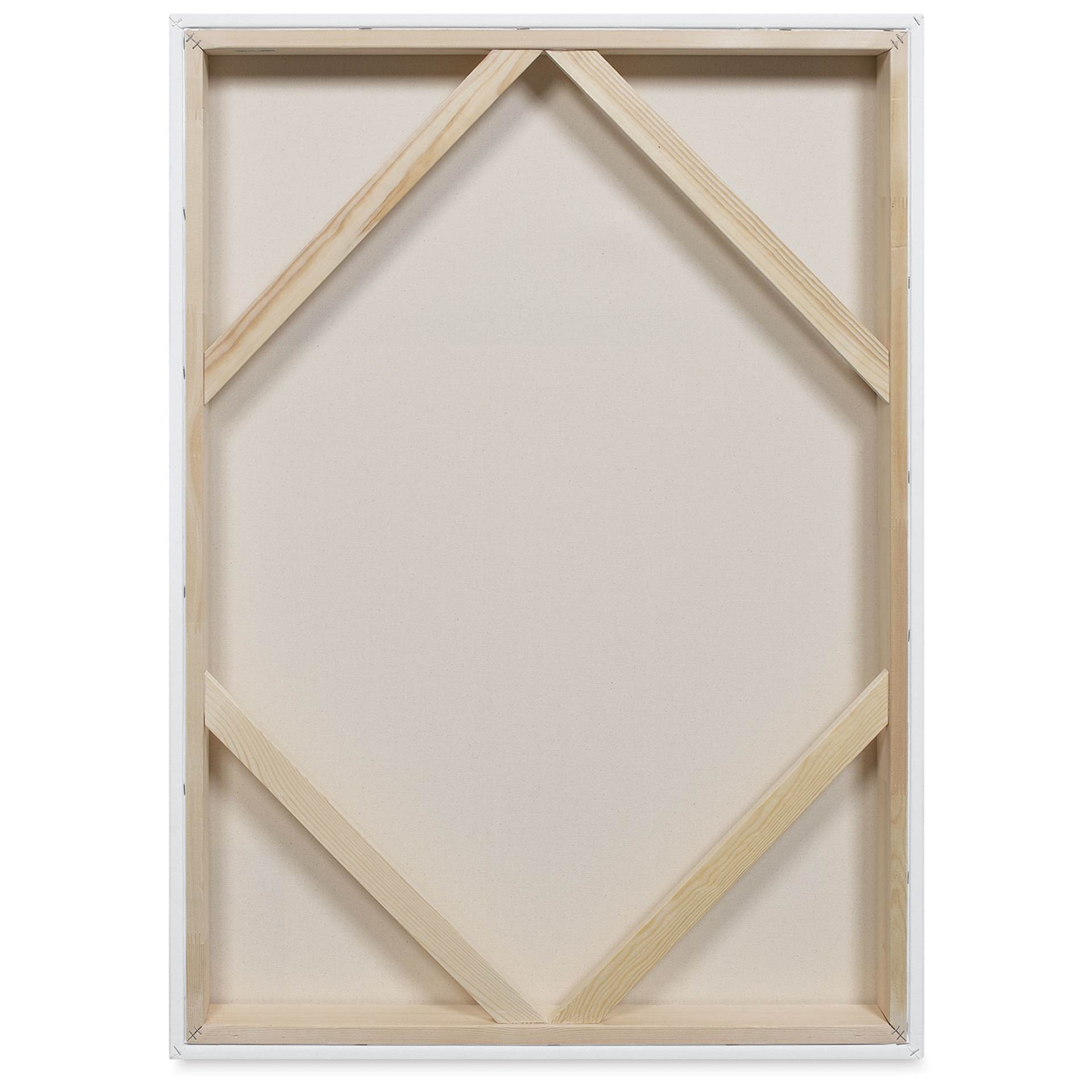 Blick Premier Stretched Cotton Canvas - Museum Profile, Splined, 30" x 40", back