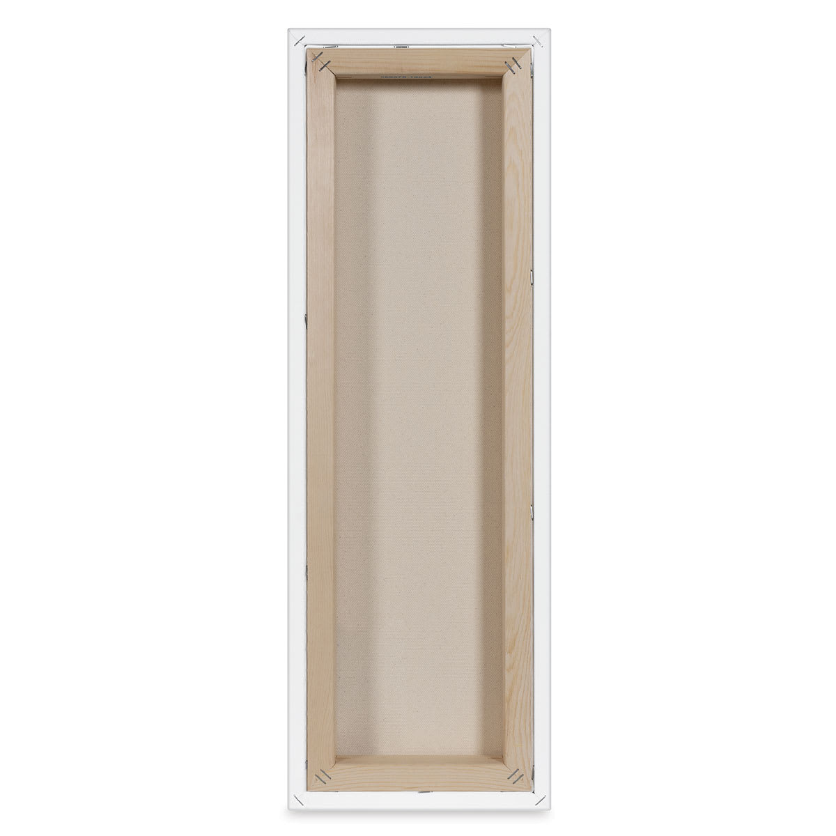 Blick Premier Stretched Cotton Canvas - Gallery Profile, Splined, 8" x 24" (back)