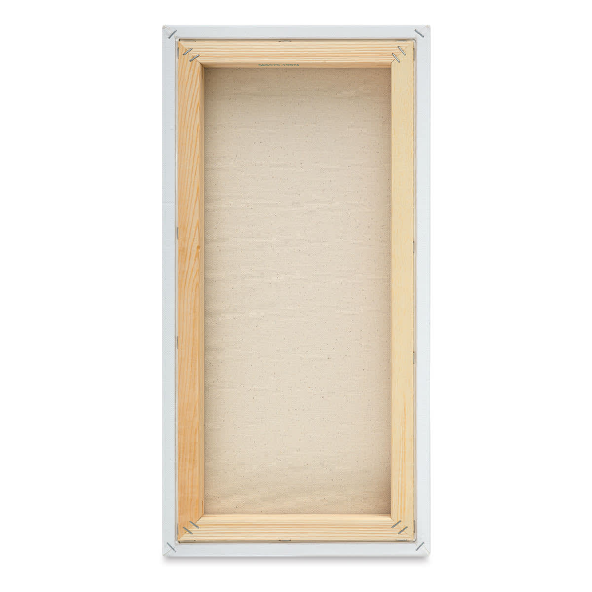 Blick Premier Stretched Cotton Canvas - Gallery Profile, Splined, 10" x 20" (back)