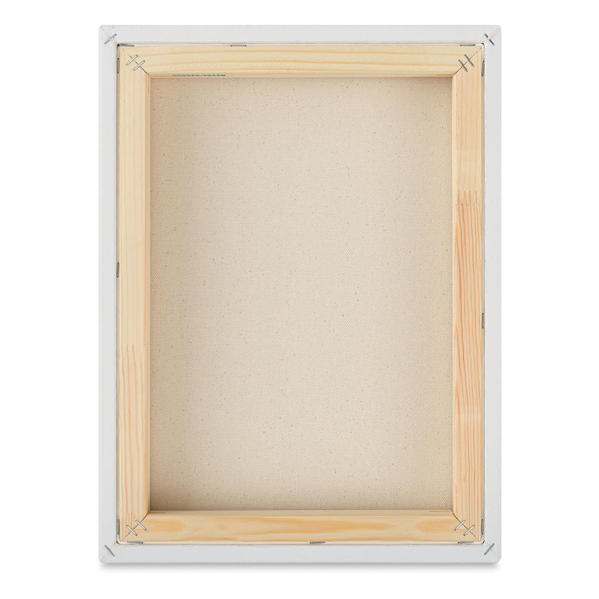 Blick Premier Stretched Cotton Canvas - Gallery Profile, Splined, 12" x 16" (back)