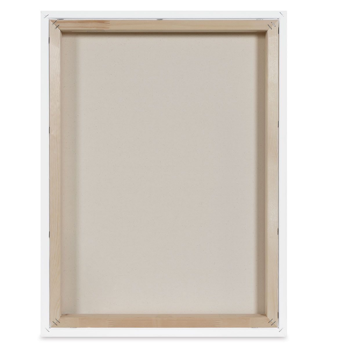 Blick Premier Stretched Cotton Canvas - Gallery Profile, Splined, 18" x 24" (back)