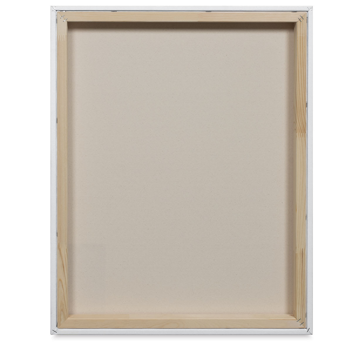 Blick Premier Stretched Cotton Canvas - Gallery Profile, Splined, 22" x 28" (back)