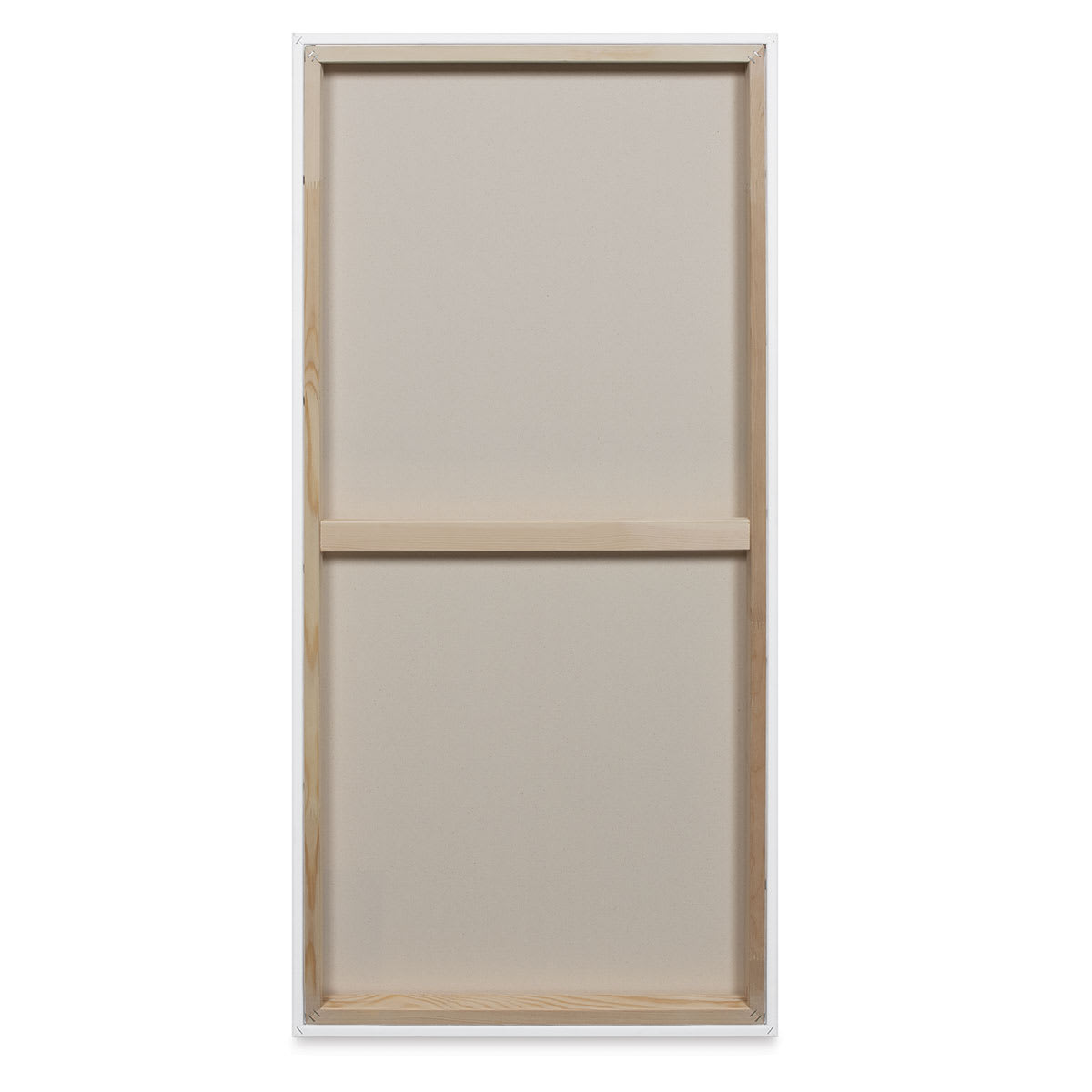 Blick Premier Stretched Cotton Canvas - Gallery Profile, Splined, 24" x 48" (back)