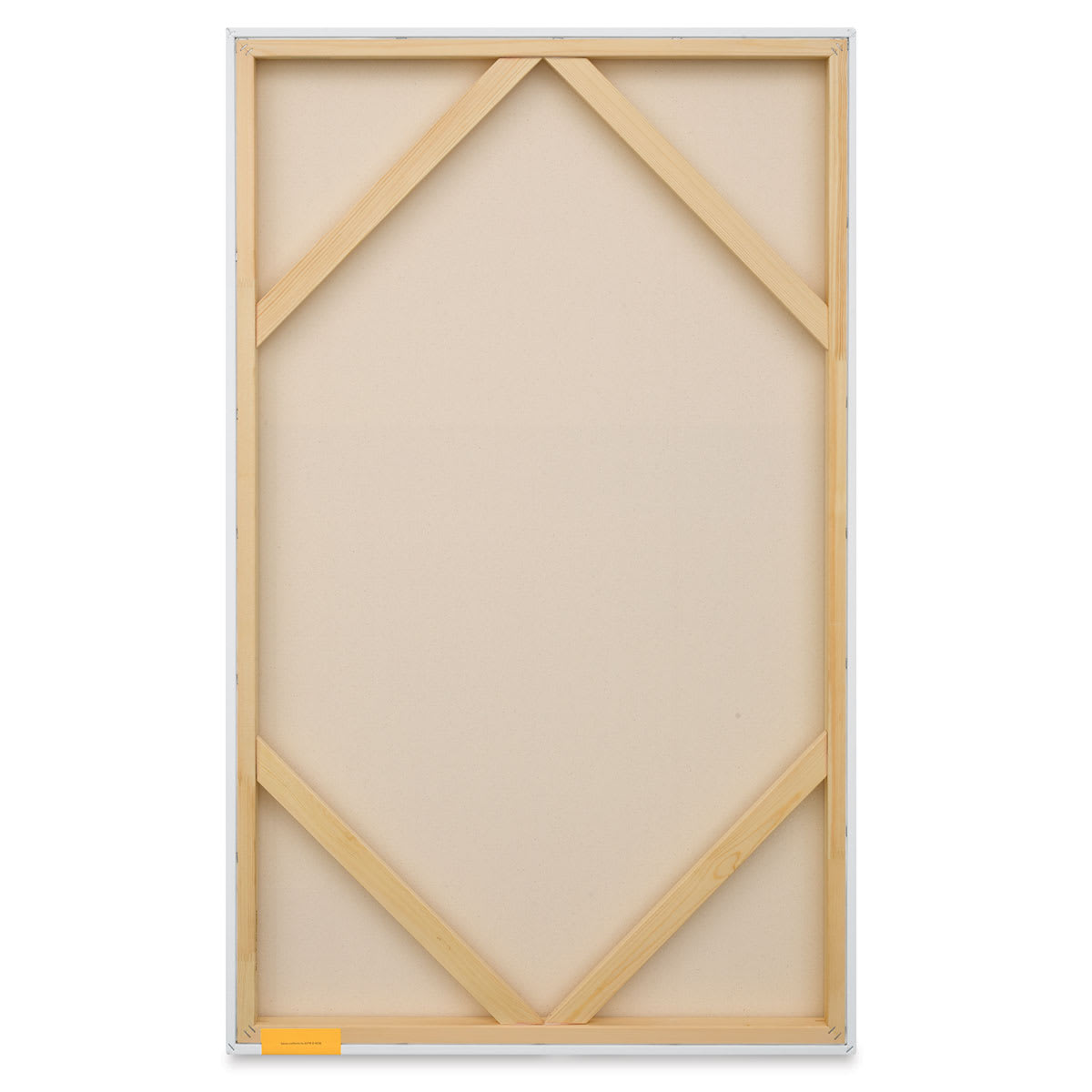 Blick Premier Stretched Cotton Canvas - Gallery Profile, Splined, 30" x 48" (back)