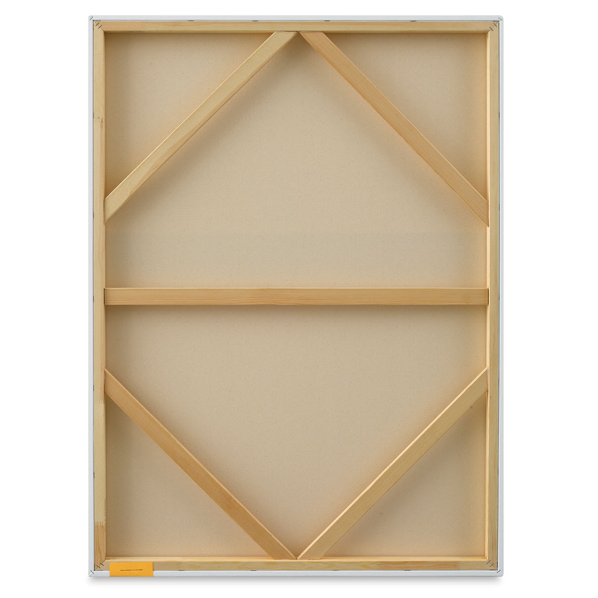 Blick Premier Stretched Cotton Canvas - Gallery Profile, Splined, 36" x 48" (back)
