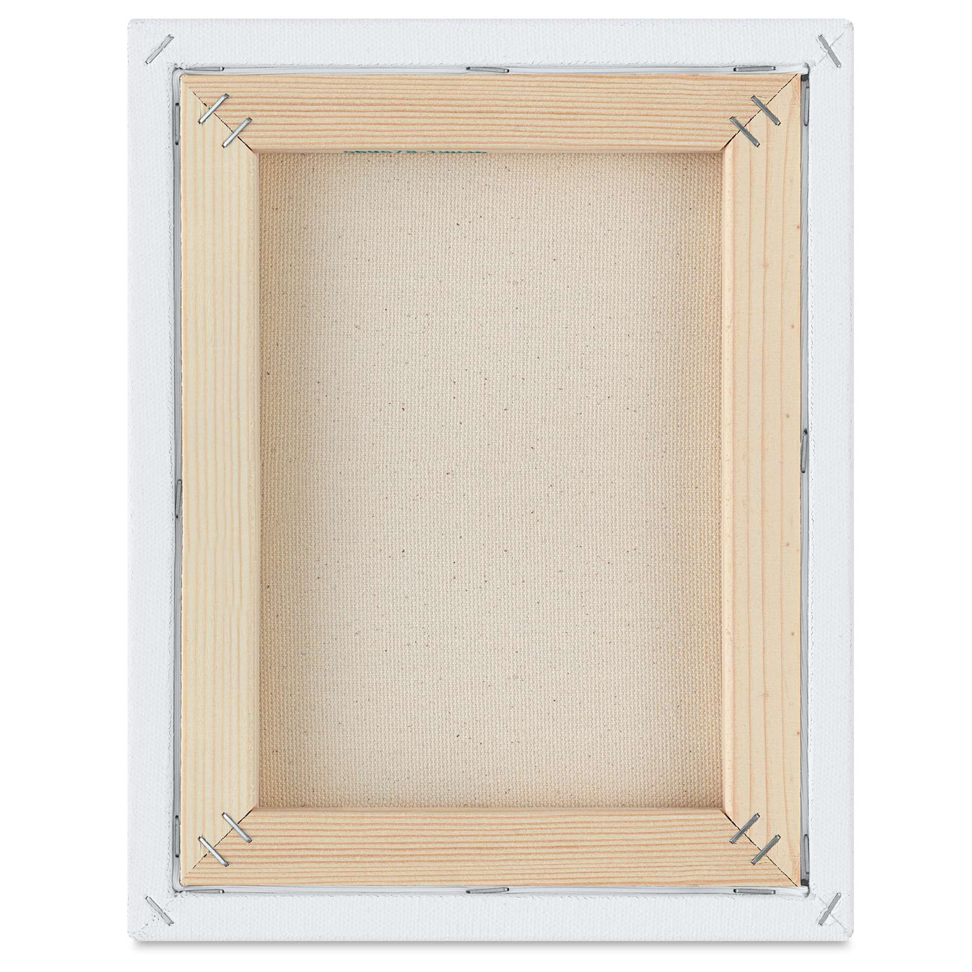 Blick Premier Stretched Cotton Canvas - Traditional Profile, Splined, 8" x 10", back