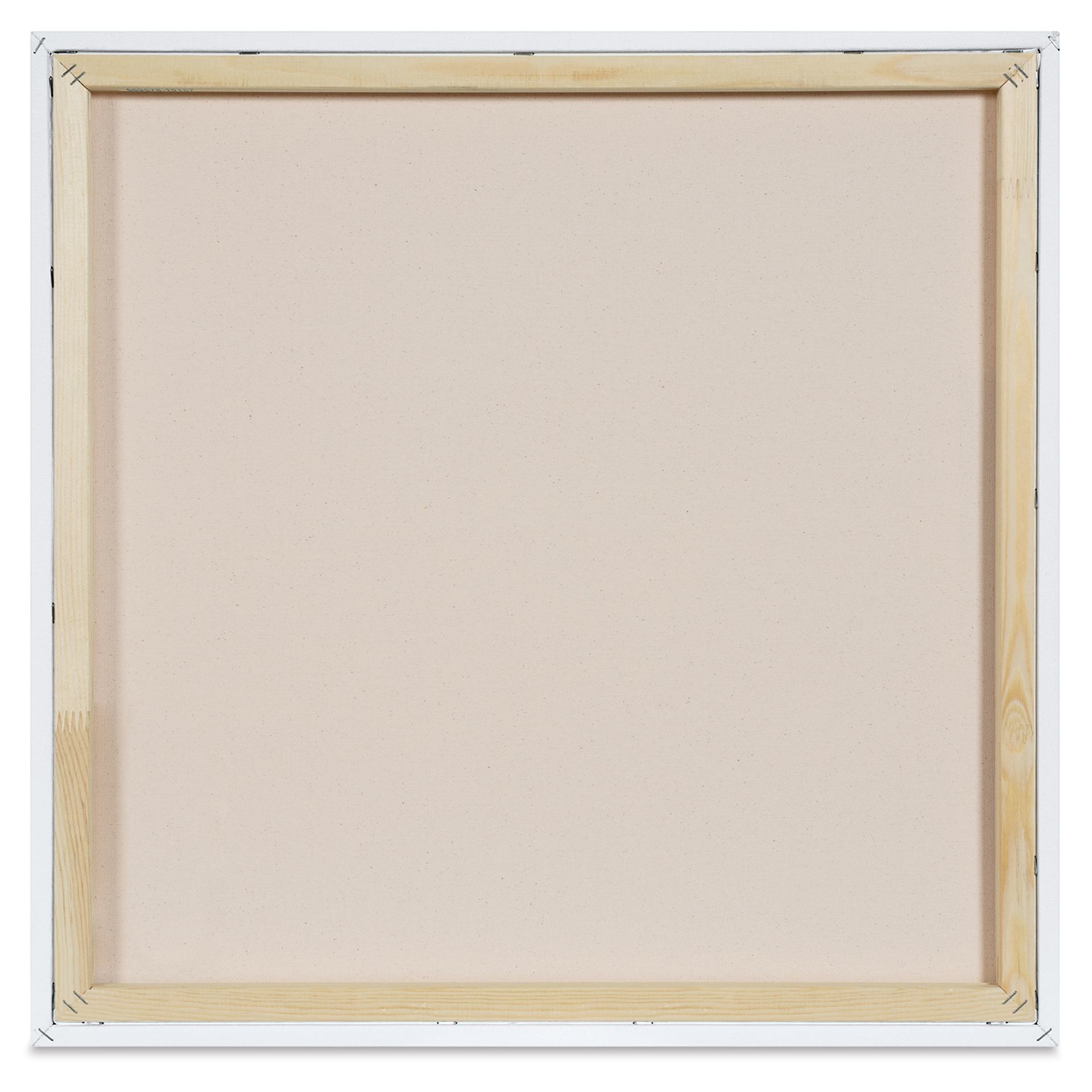 Blick Premier Stretched Cotton Canvas - Traditional Profile, Splined, 24" x 24", back