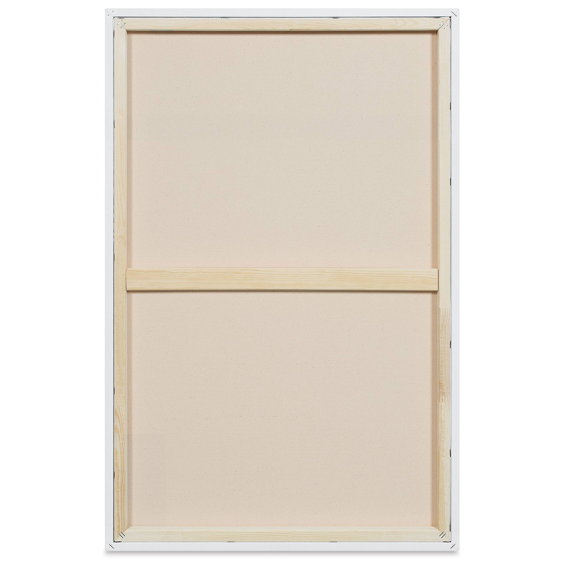Blick Premier Stretched Cotton Canvas - Traditional Profile, Splined, 24" x 36", back
