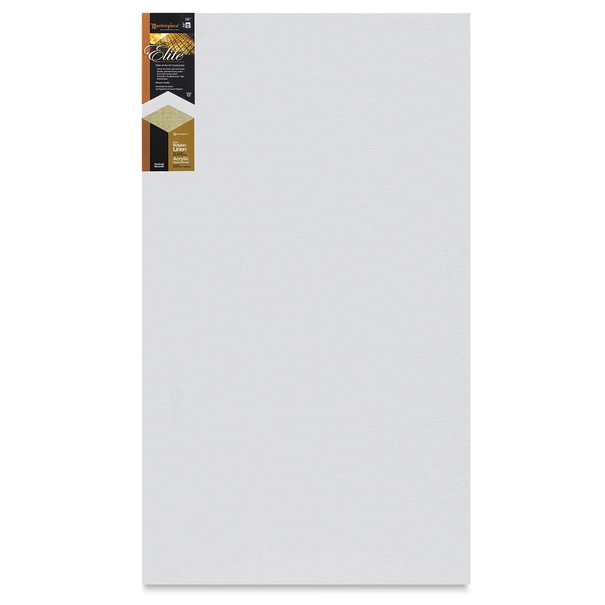 Masterpiece Elite Portrait Smooth Canvas - 36" x 84", Acrylic Primed front