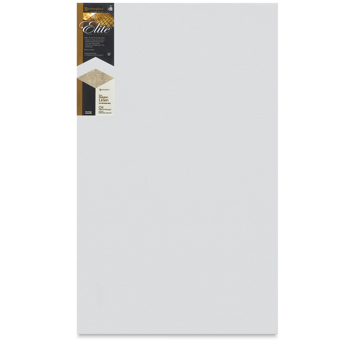 Masterpiece Elite Portrait Smooth Canvas - 40" x 80", Oil Primed